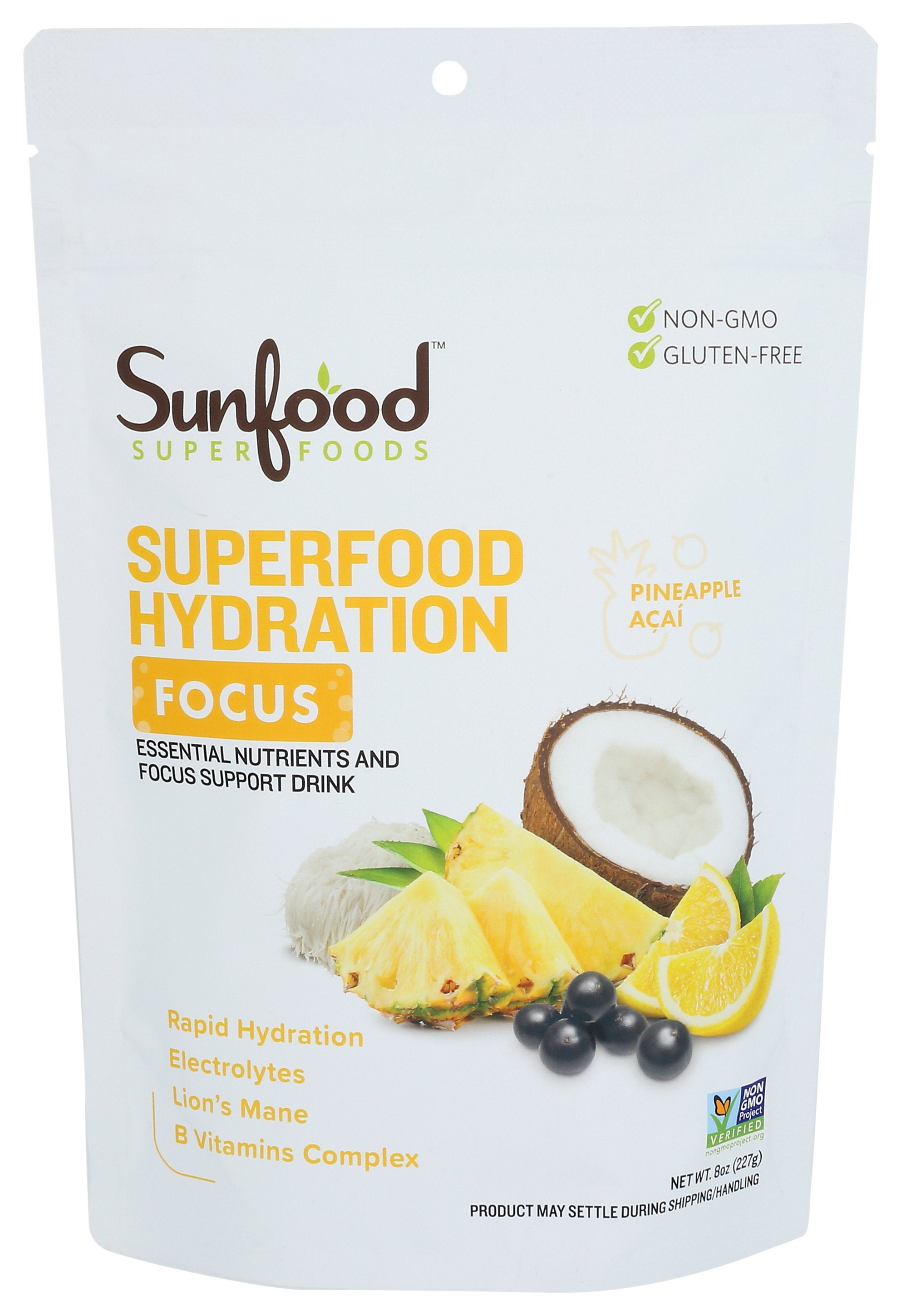 SUNFOOD SUPERFOODS SUPERFOOD HYDRATN FOCUS