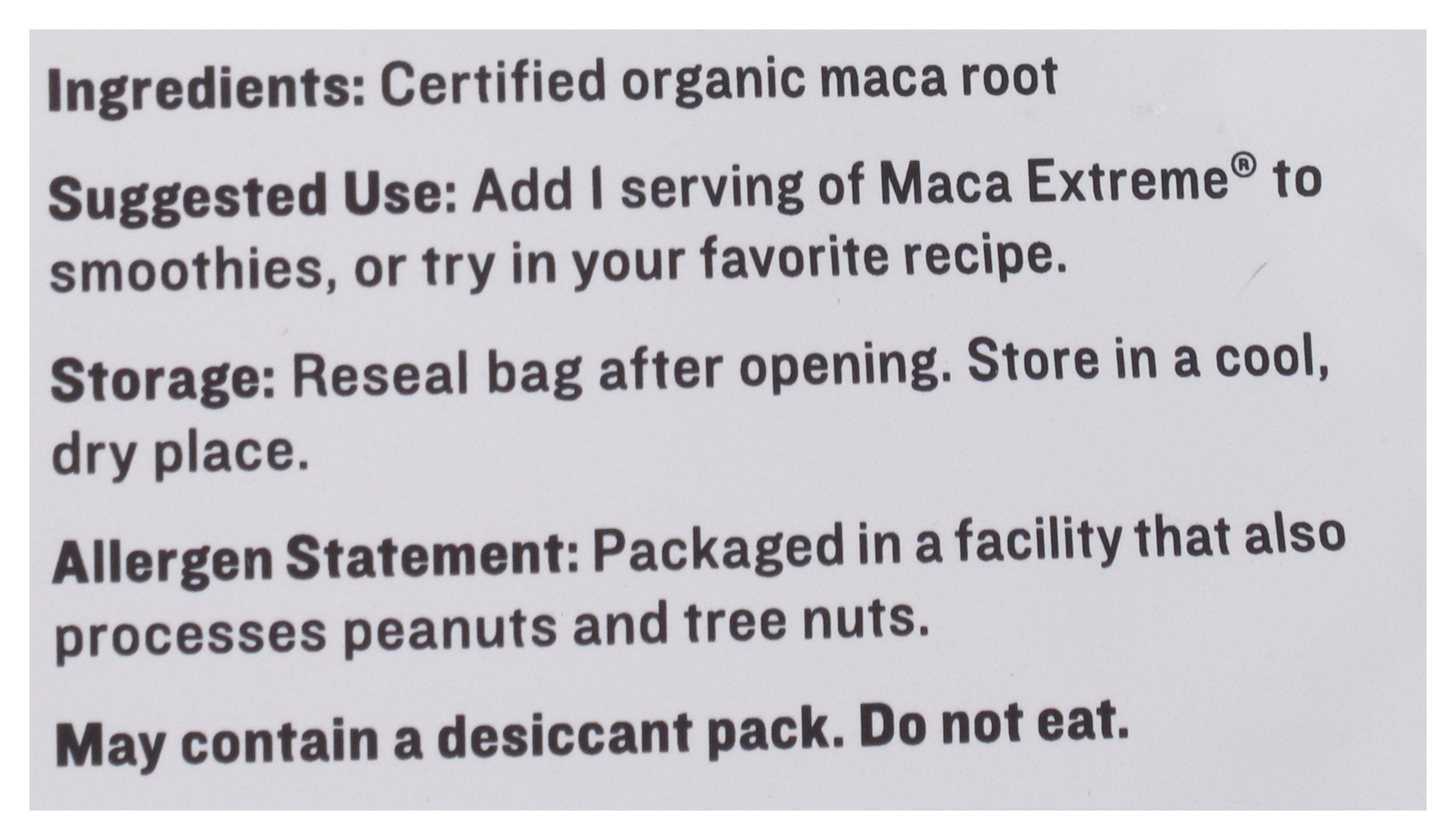 SUNFOOD SUPERFOODS MACA POWDER EXTREME