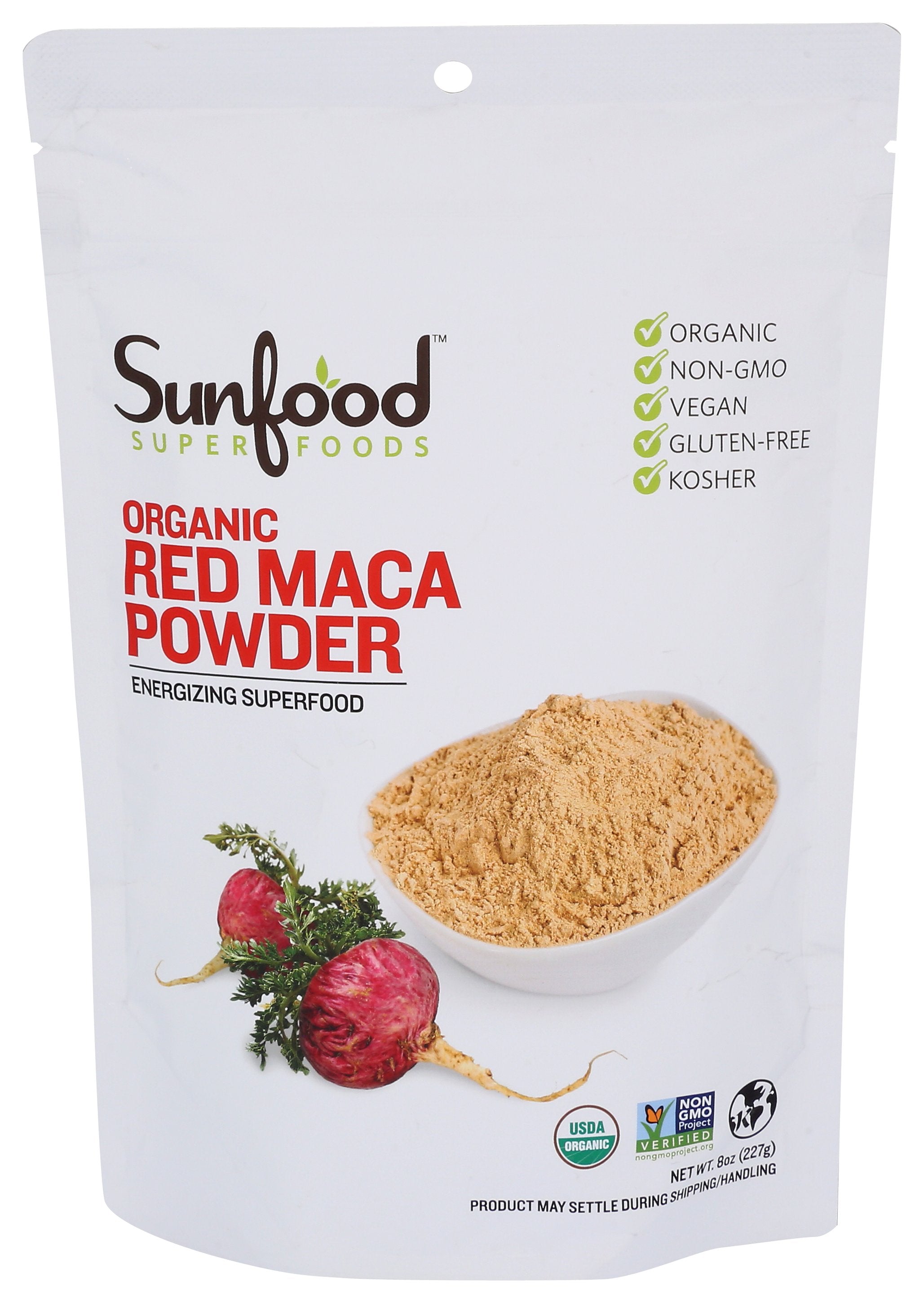 SUNFOOD SUPERFOODS MACA POWDER RED