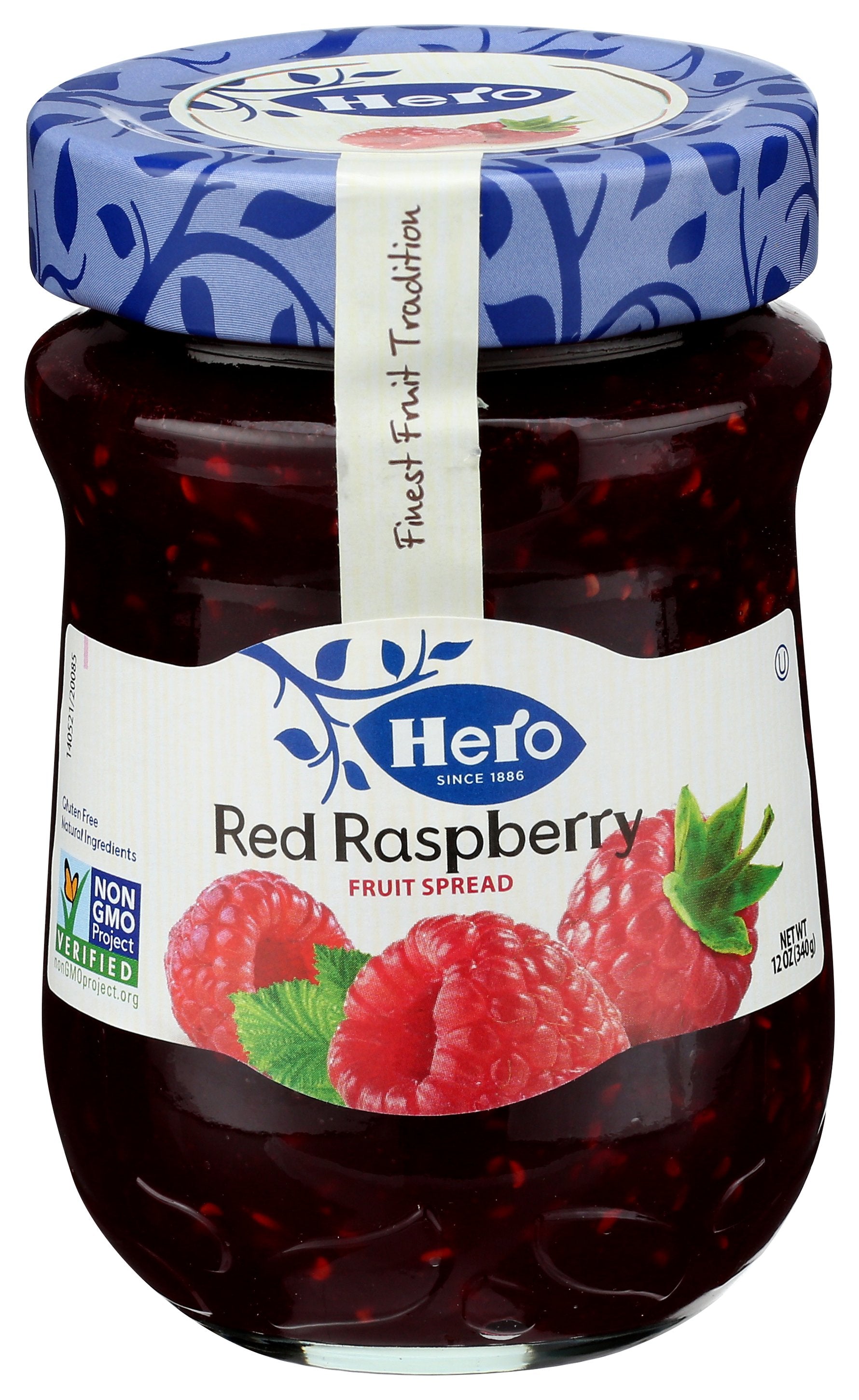 HERO FRUIT SPRD RASPBRY - Case of 8