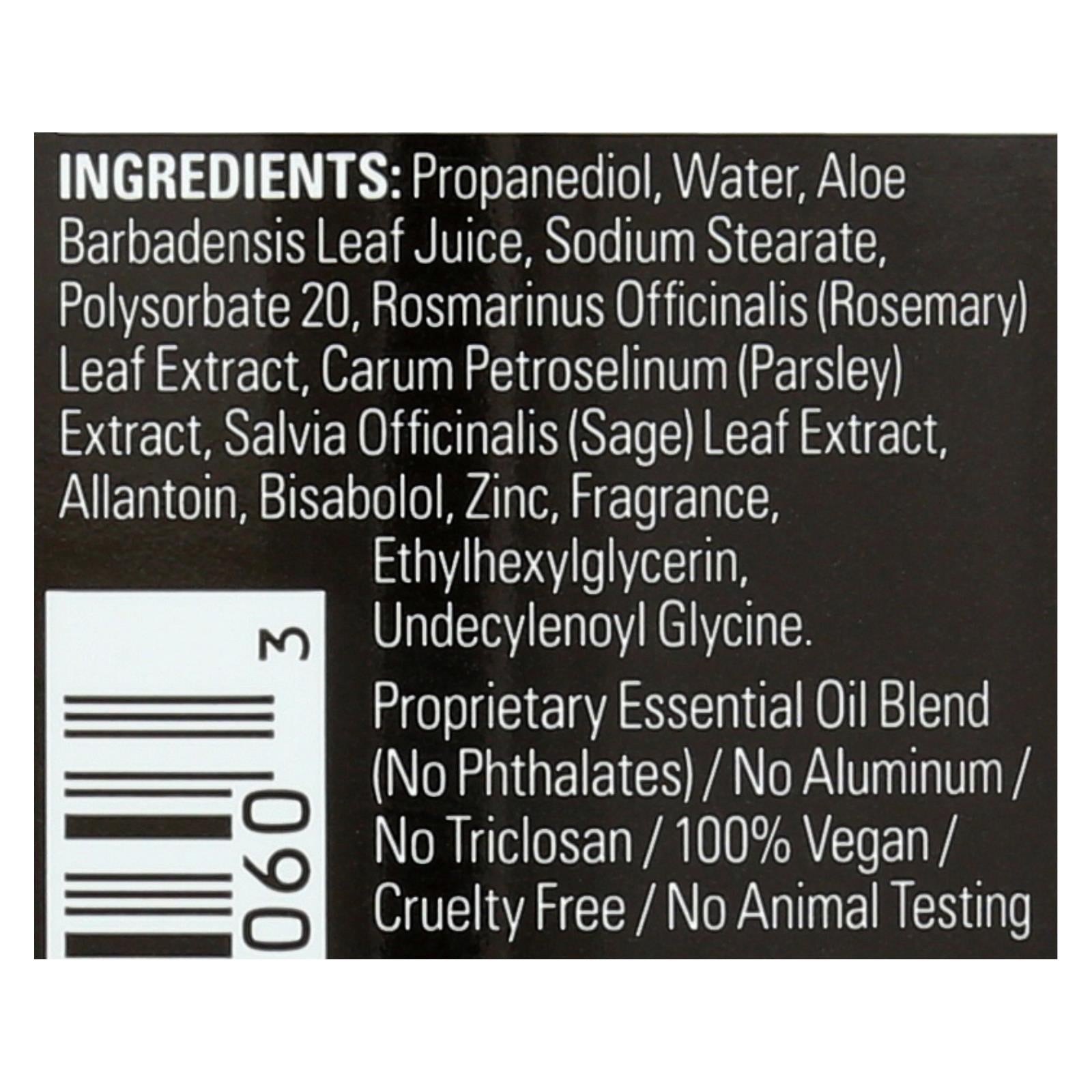 Herban Cowboy Deodorant Powder Scent - 2.8 oz