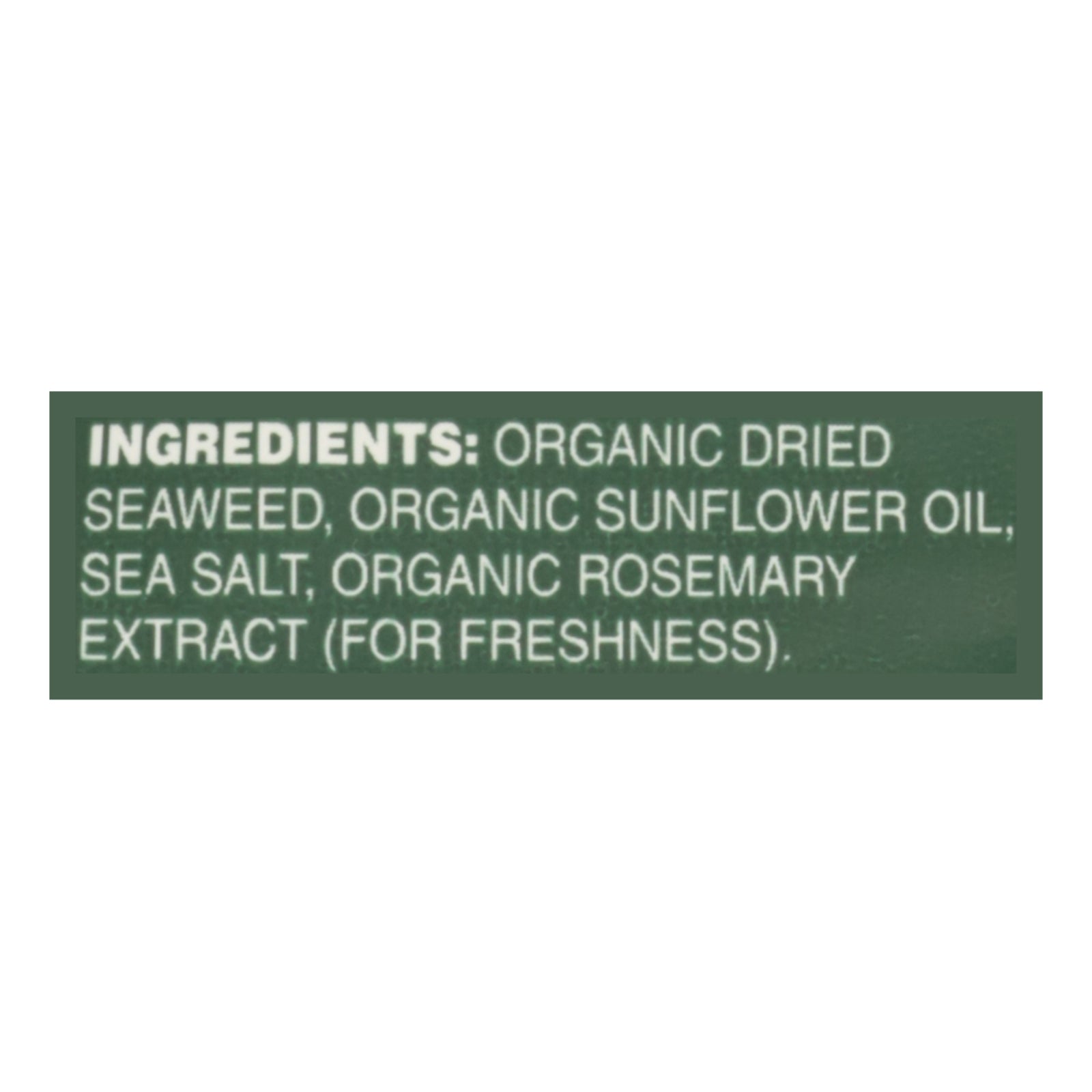 Bibigo - Seaweed Og2 Snack Sea Slt - CS of 12-.35 OZ