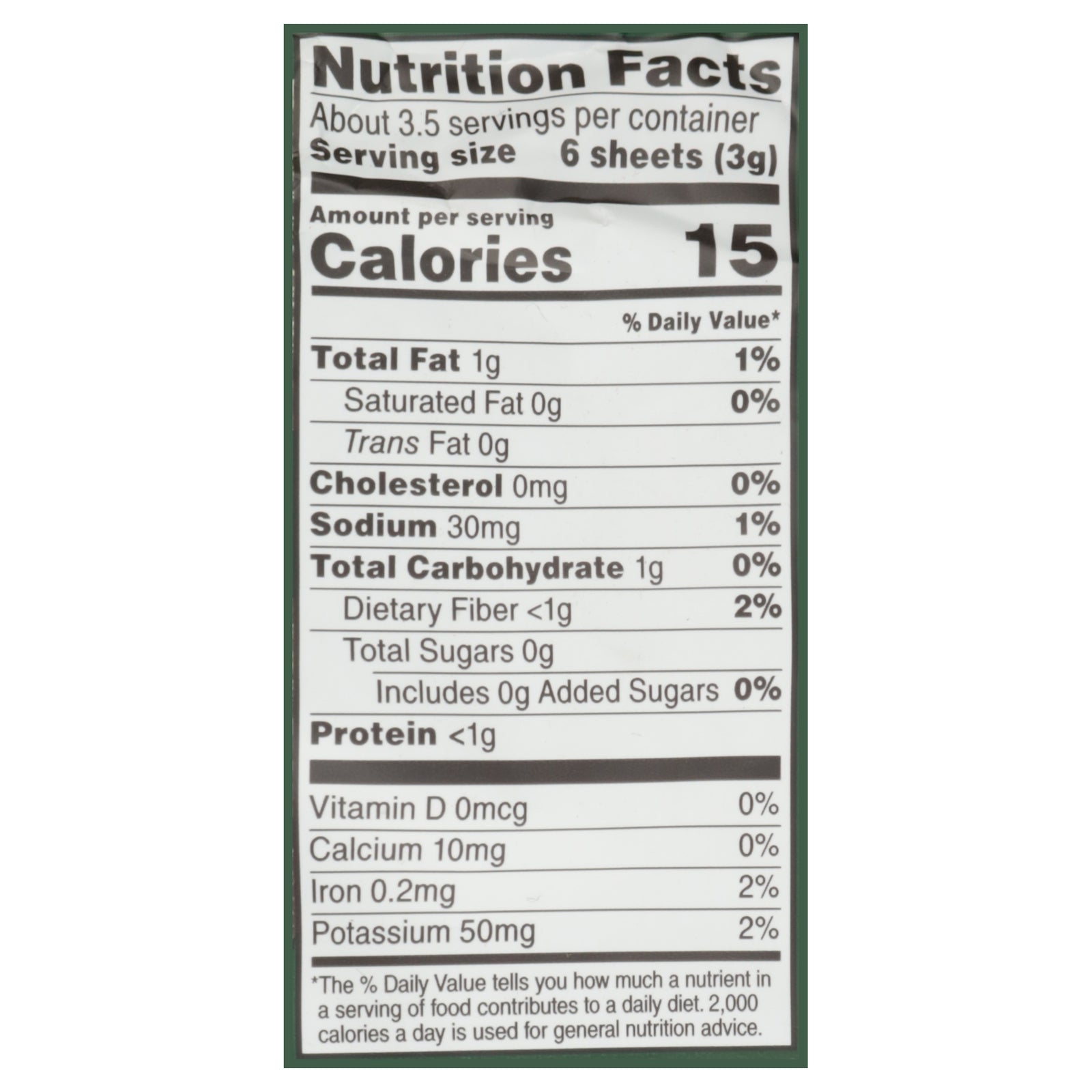 Bibigo - Seaweed Og2 Snack Wasabi - CS of 12-.35 OZ