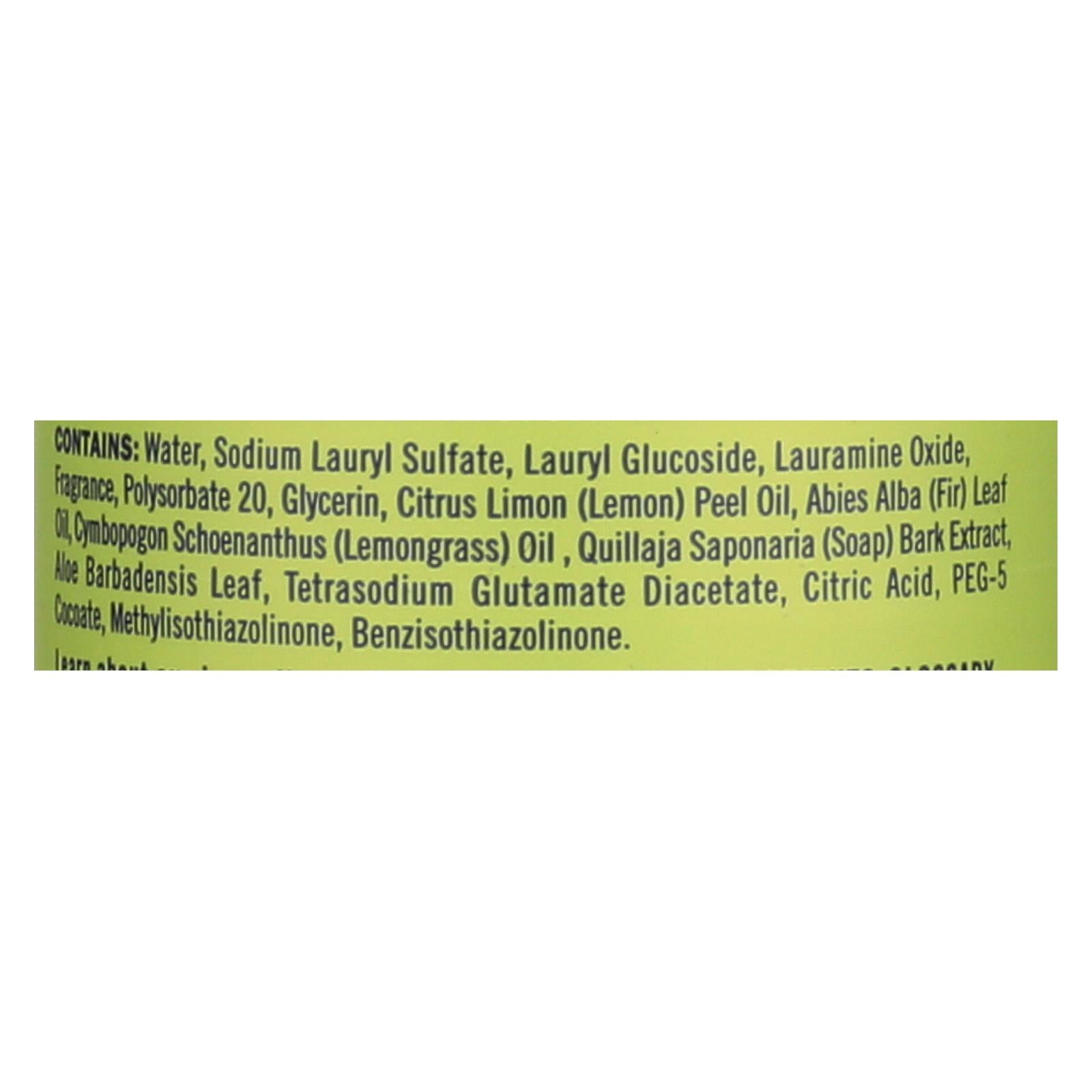 Mrs. Meyer's Clean Day - Liquid Dish Soap - Lemon Verbena - Case of 6 - 16 oz