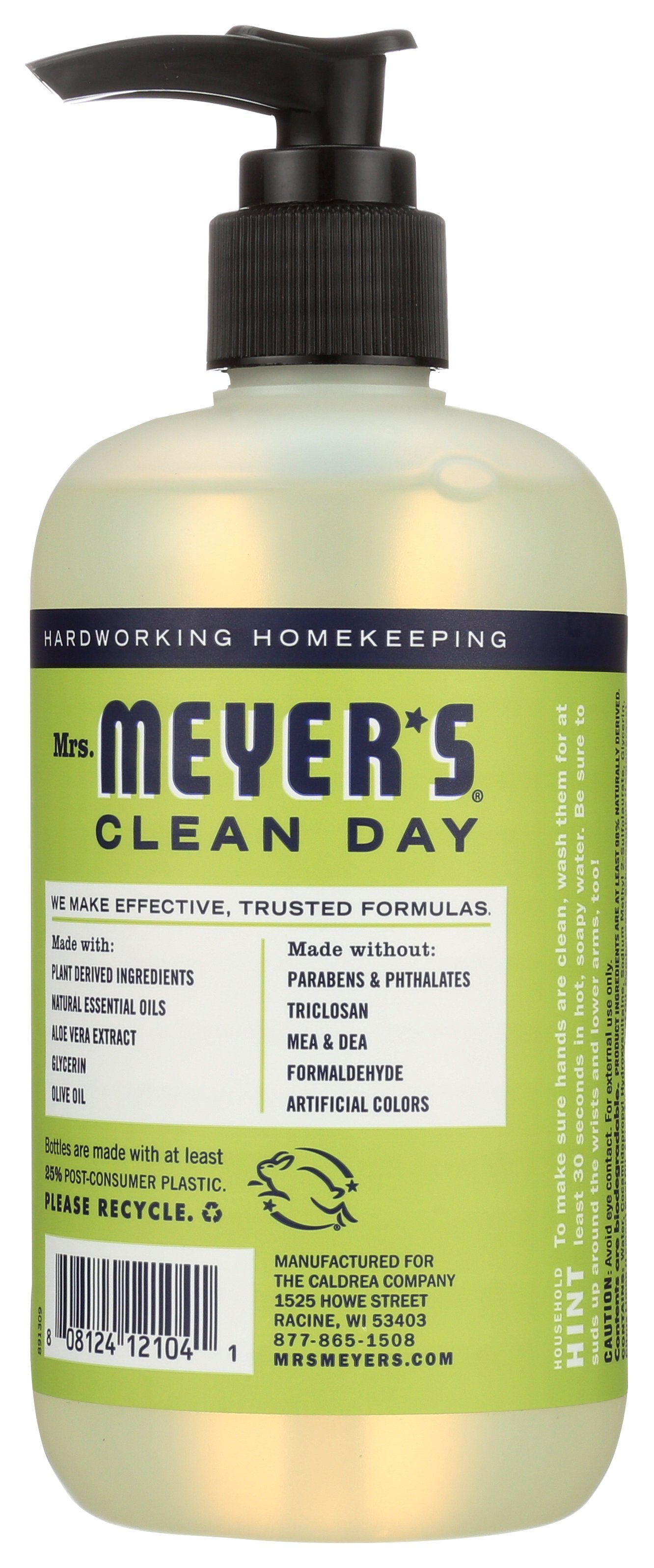 MRS MEYERS CLEAN DAY SOAP HAND LIQ LMN VERBEN - Case of 3