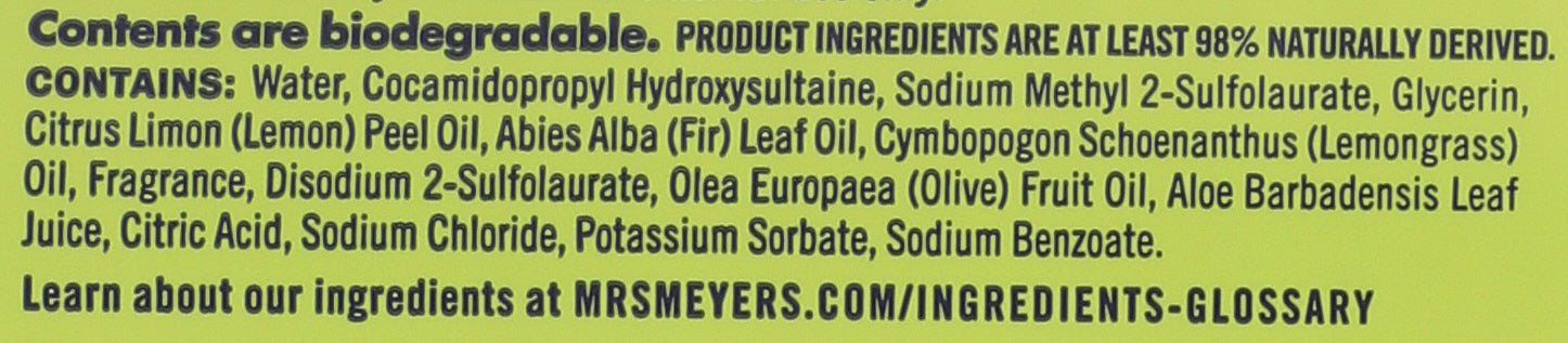 MRS MEYERS CLEAN DAY SOAP HAND LIQ LMN VERBEN - Case of 3