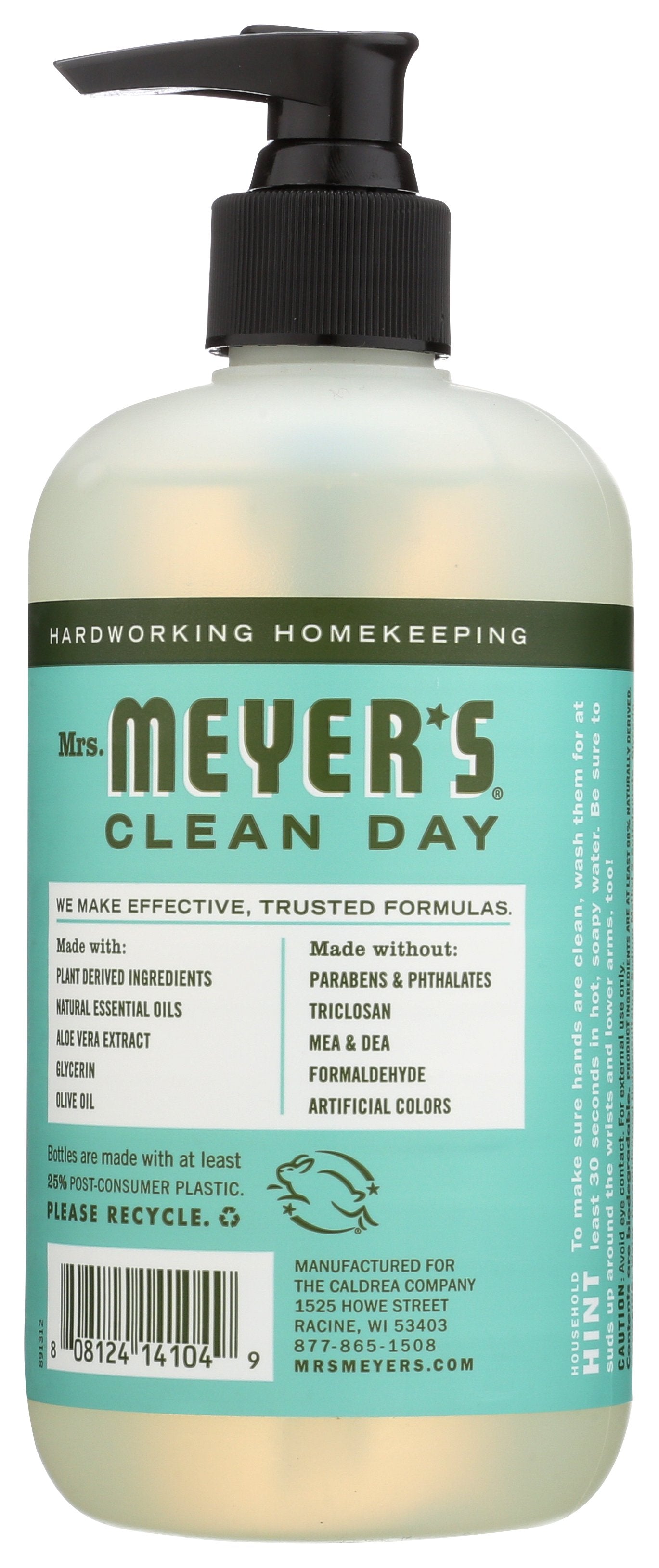 MRS MEYERS CLEAN DAY SOAP HAND LIQ BASIL - Case of 3