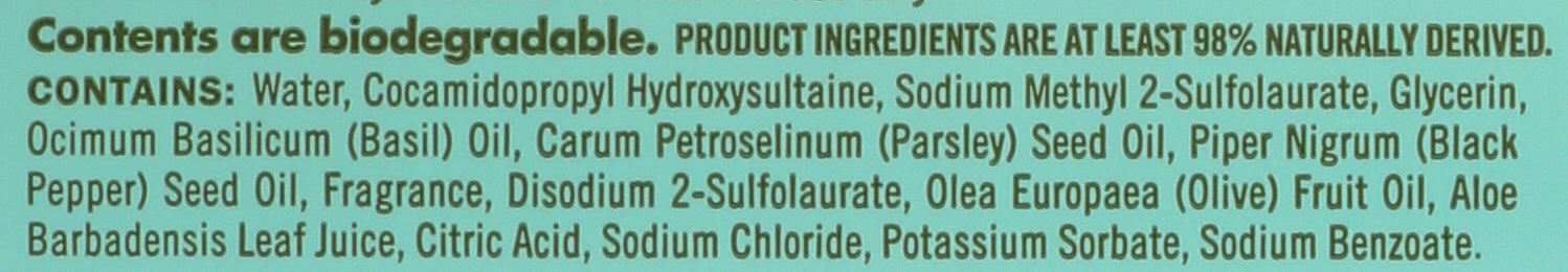 MRS MEYERS CLEAN DAY SOAP HAND LIQ BASIL - Case of 3