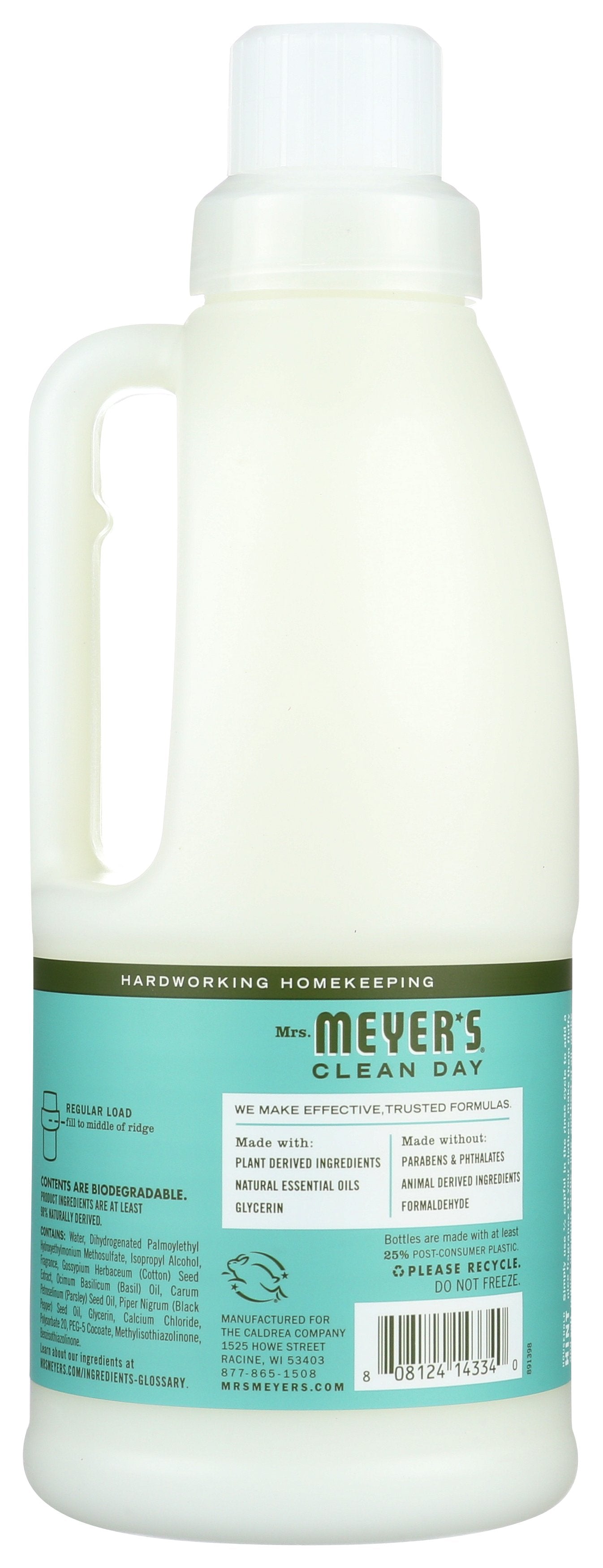 MRS MEYERS CLEAN DAY FABRIC SFTNR BASIL - Case of 6