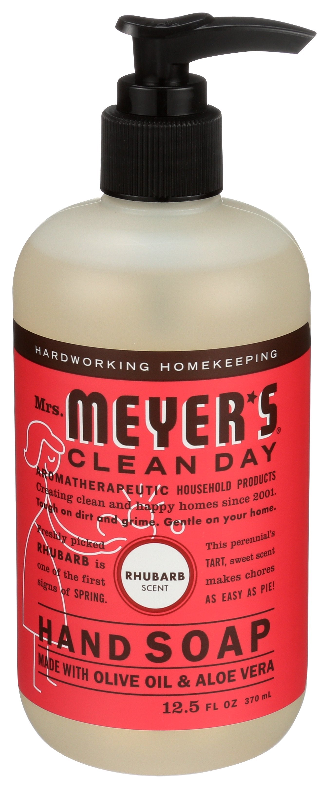 MRS MEYERS CLEAN DAY SOAP HAND LIQ RHUBARB - Case of 3