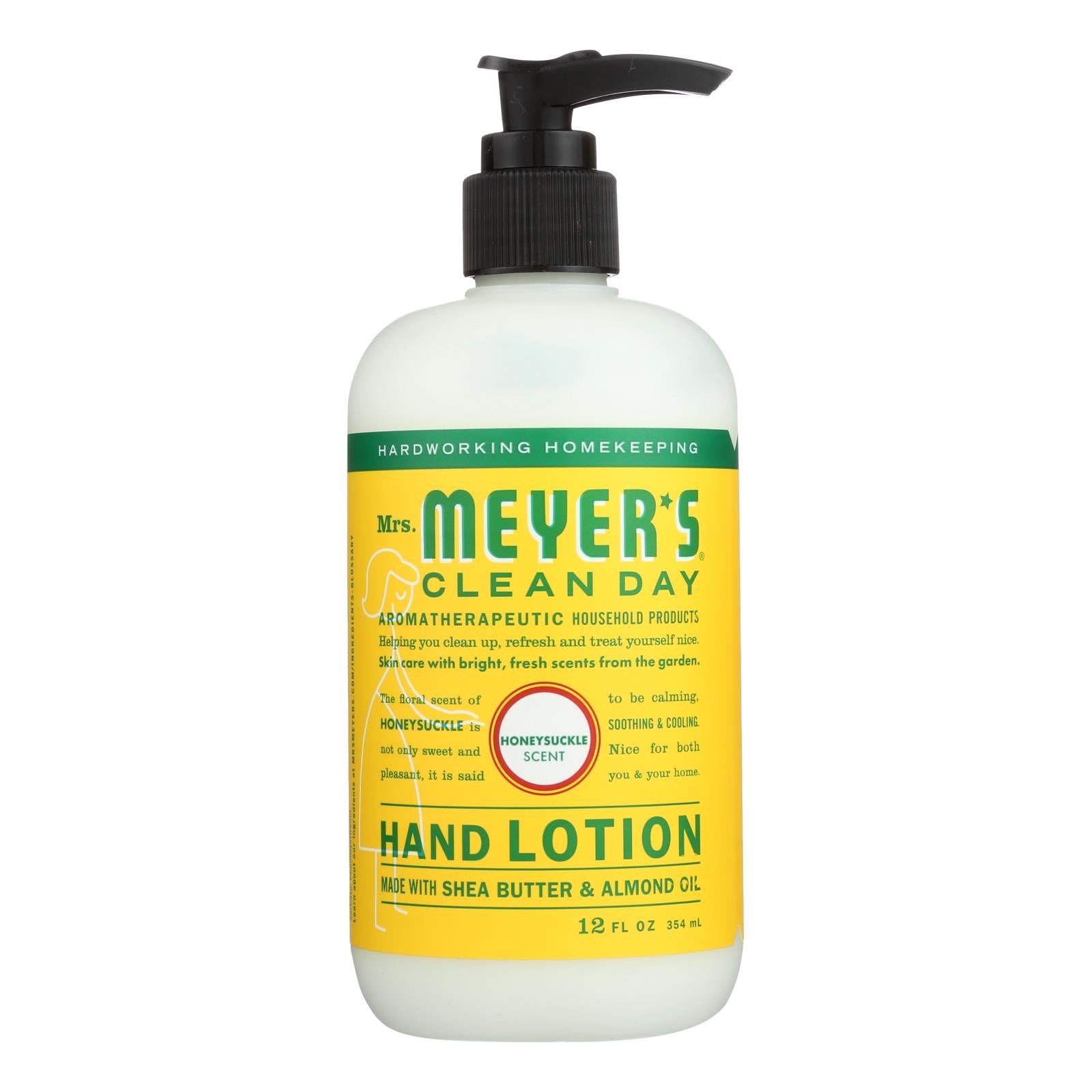 Mrs. Meyer's Clean Day - Hand Lotion - Honeysuckle - Case Of 6 - 12 Fl Oz