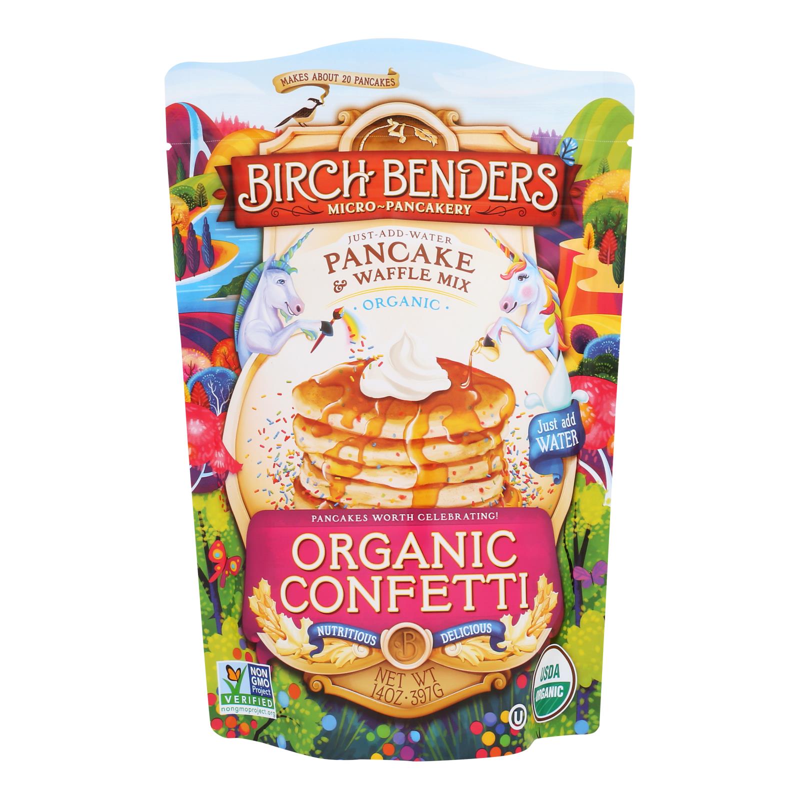 Birch Benders - Pcake Mx Confetti - Case Of 6-14 Oz