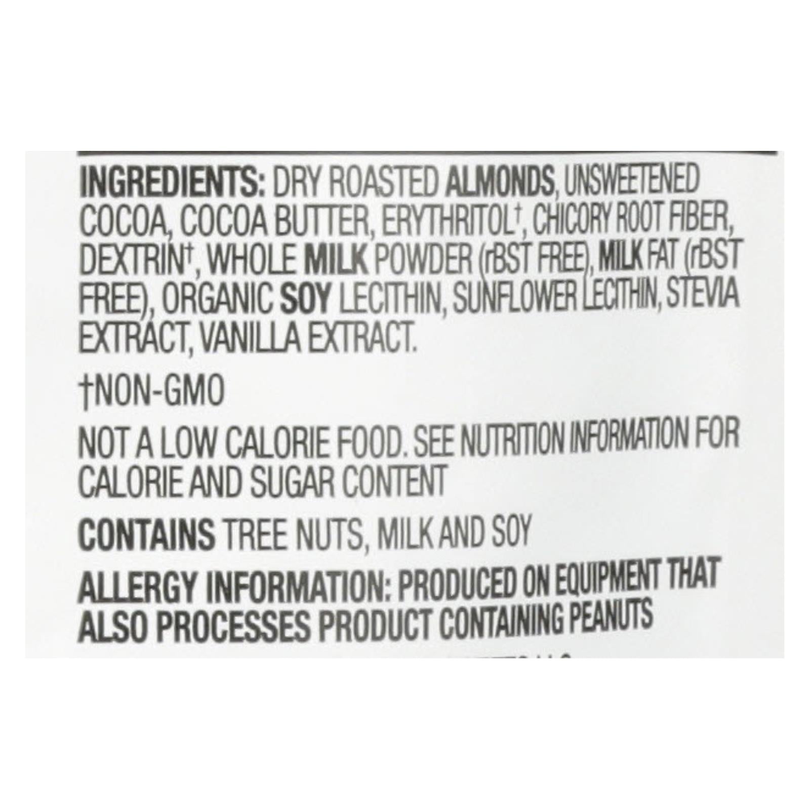 Lily's Sweets - Cvrd Almond Milk Chocolate Stevia - Case of 12 - 3.5 OZ