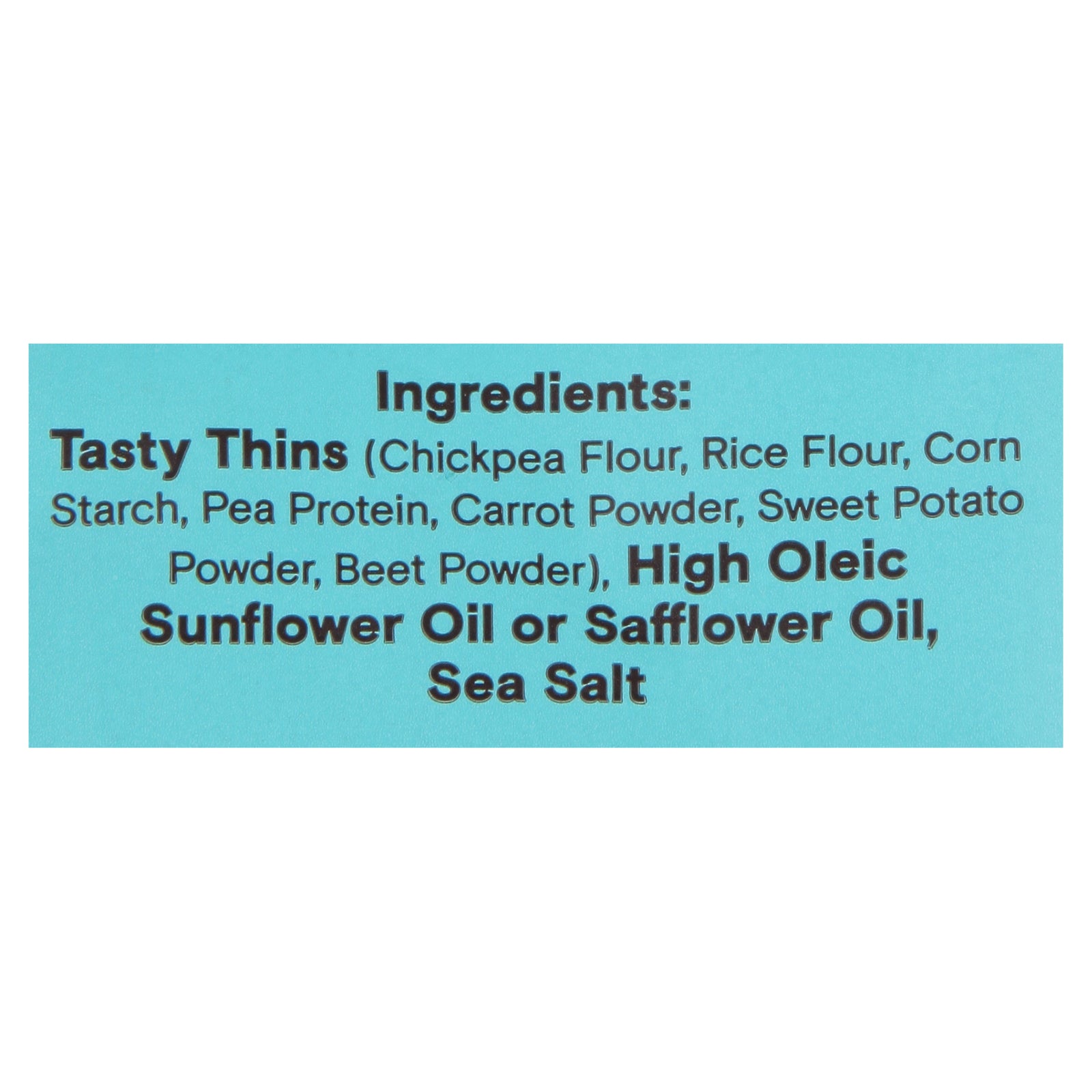 Biena Llc - Tasty Thins Sea Salt - Case of 12-4 OZ