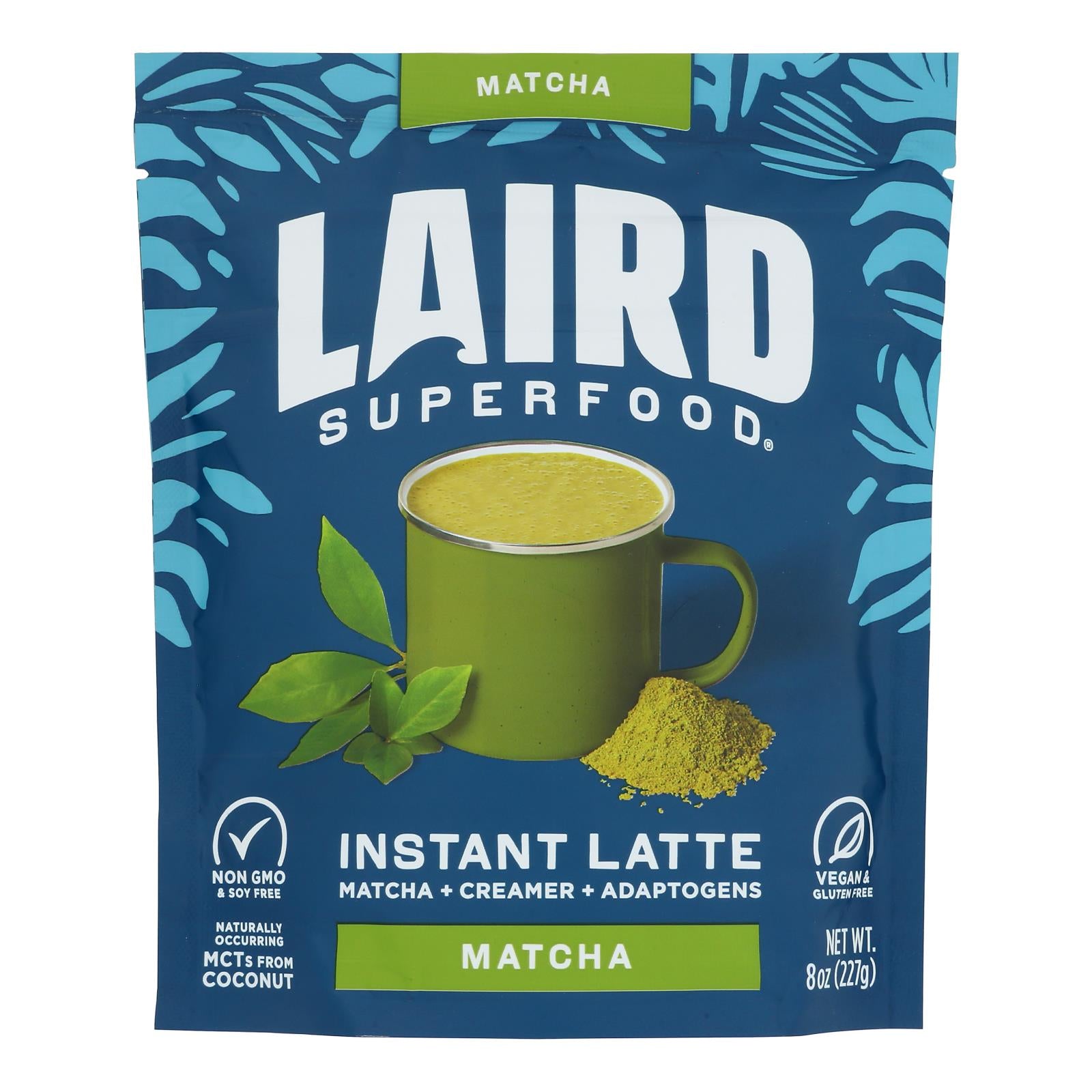 Laird Superfood - Instafuel Matcha - Case Of 6-8 Oz