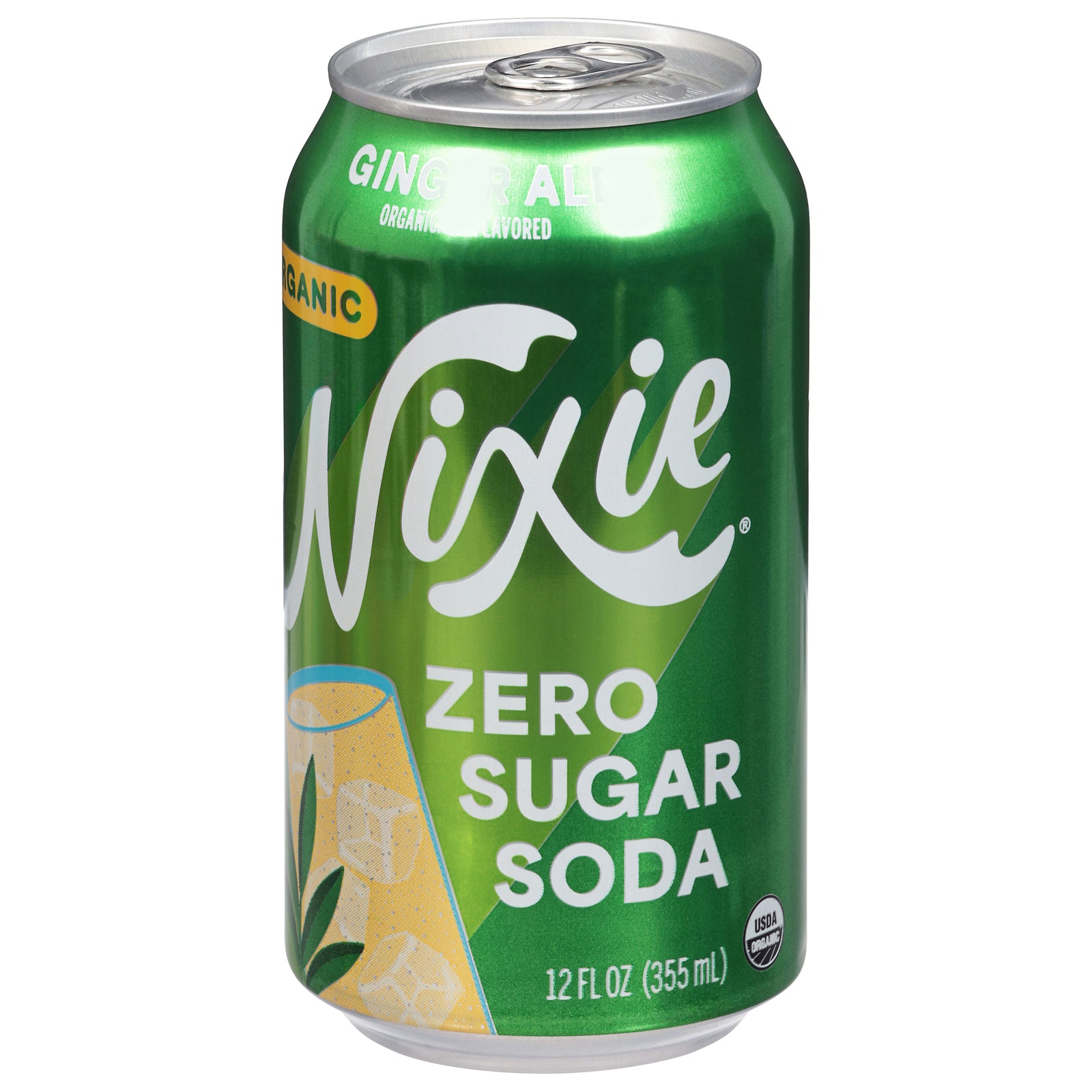 Nixie Sparkling Water - Soda Og2 Ginger Ale Sf - CS of 12-12 FZ