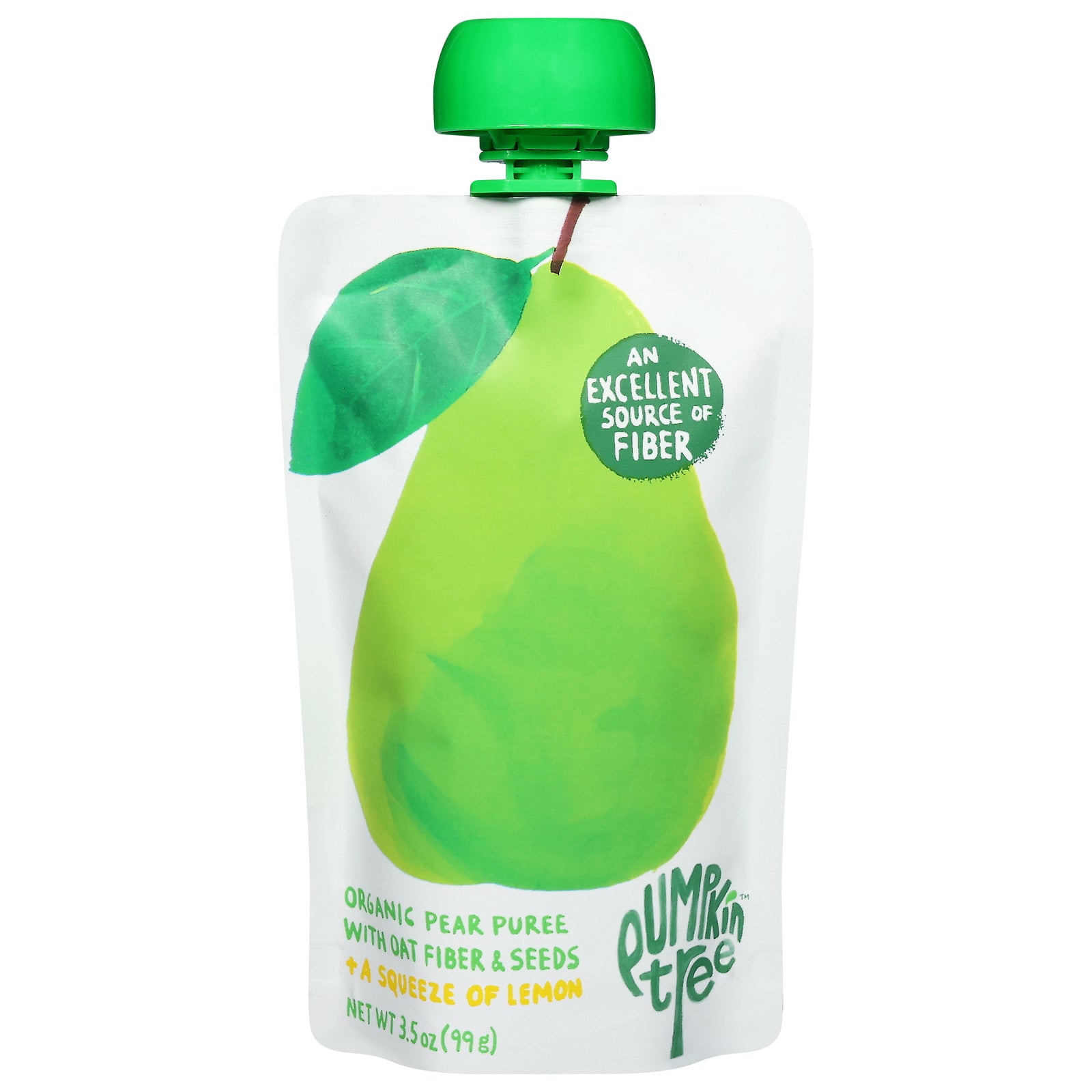 Pumpkin Tree Organic - Oats Sd Og2 Pear Lemon - CS of 10-3.5 OZ