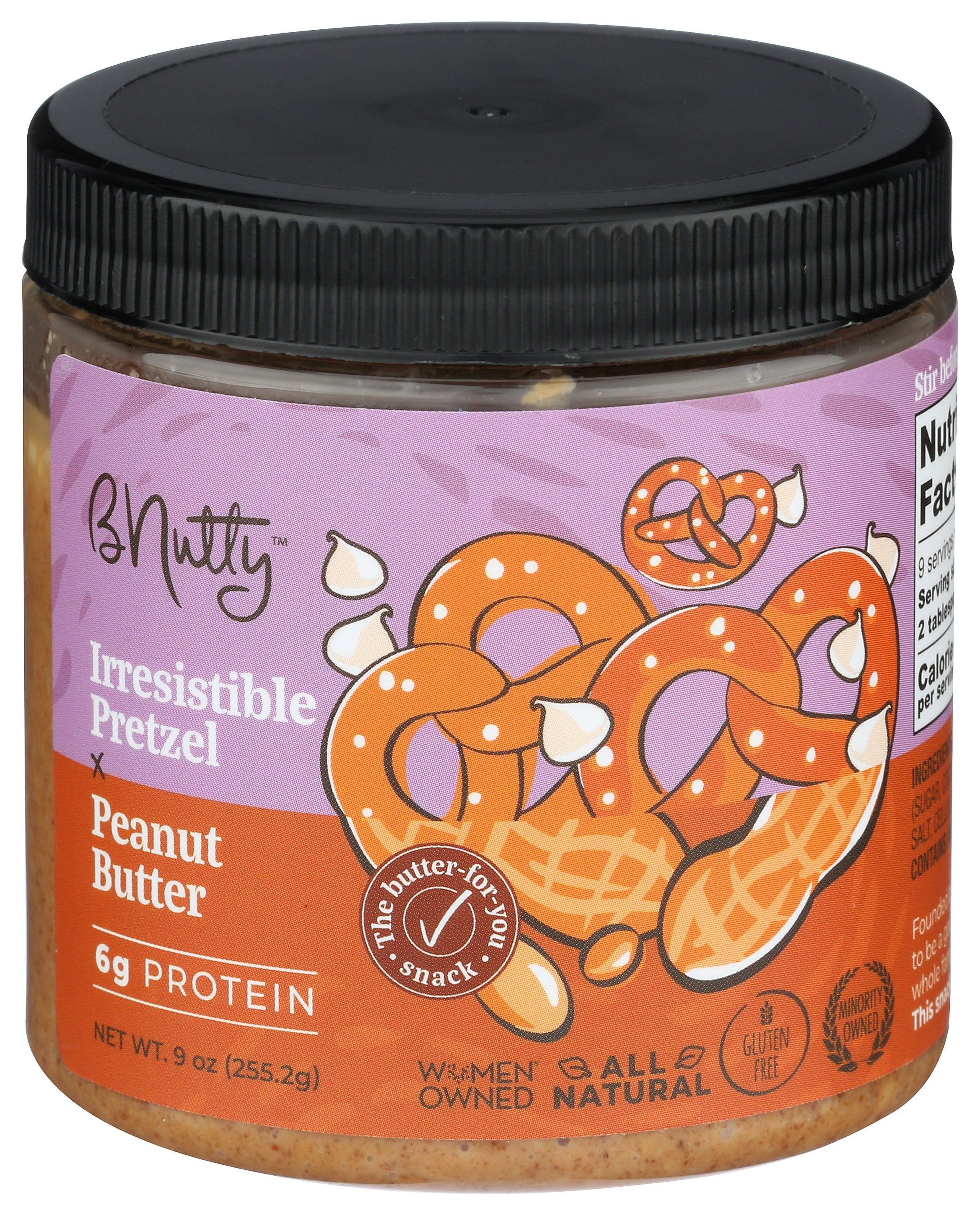 B NUTTY NUT BTTR PRETZEL IRSTBL - Case of 6