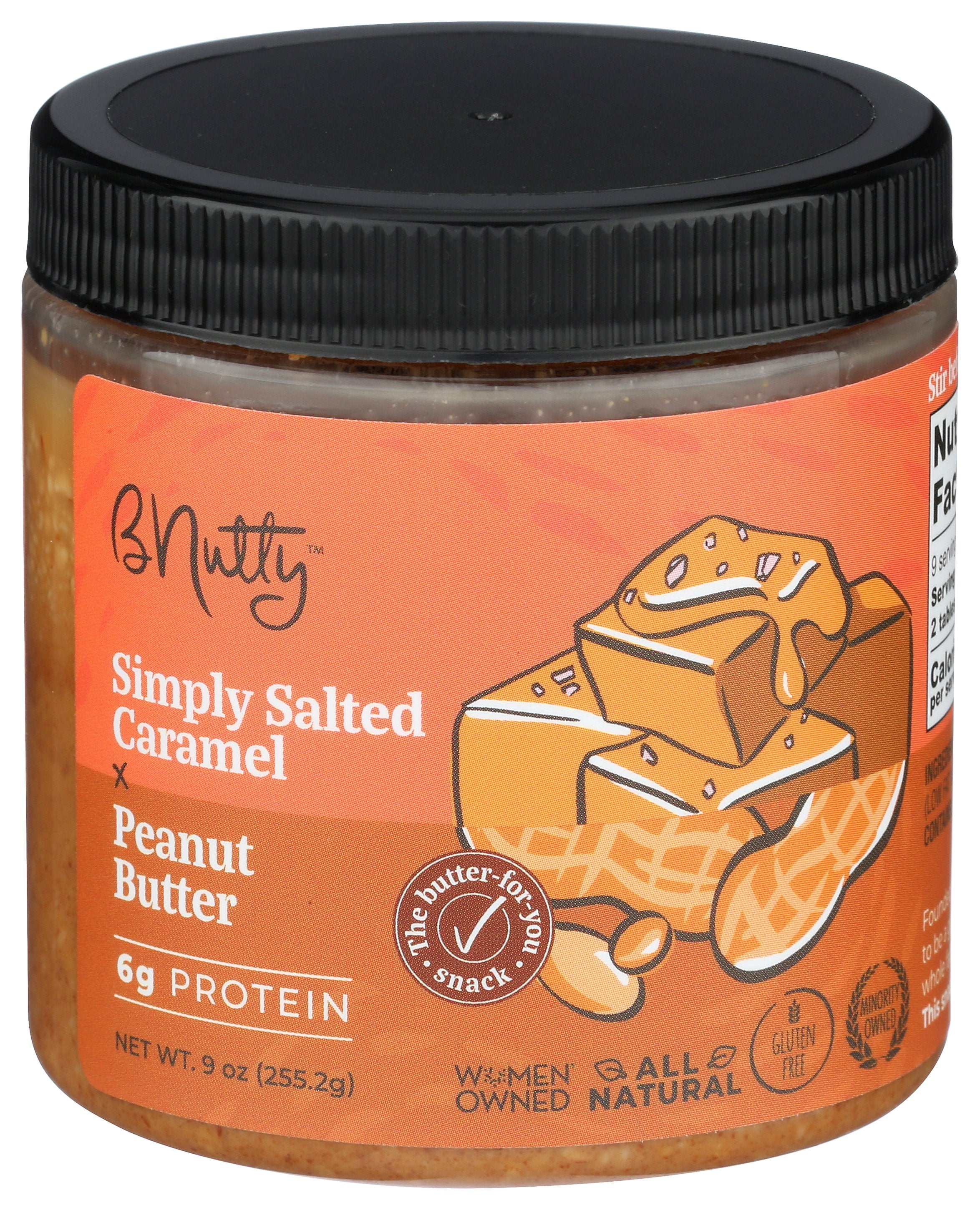 B NUTTY NUT BTR CARAMEL SLTD - Case of 6