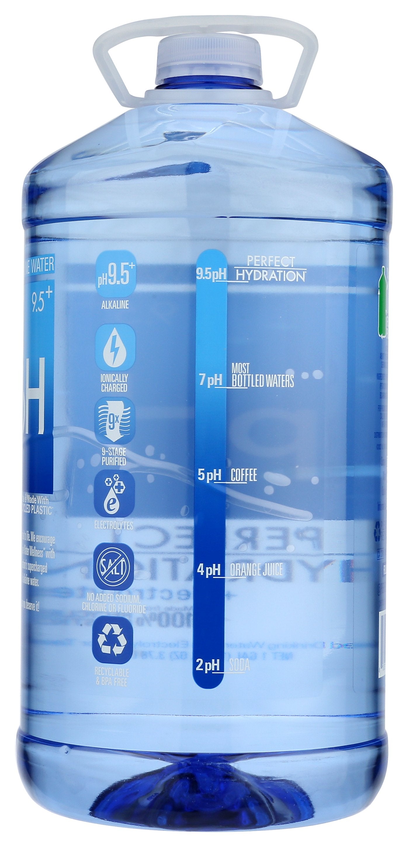 PERFECT HYDRATION WATER ALKALINE ELECTLYTS - Case of 4