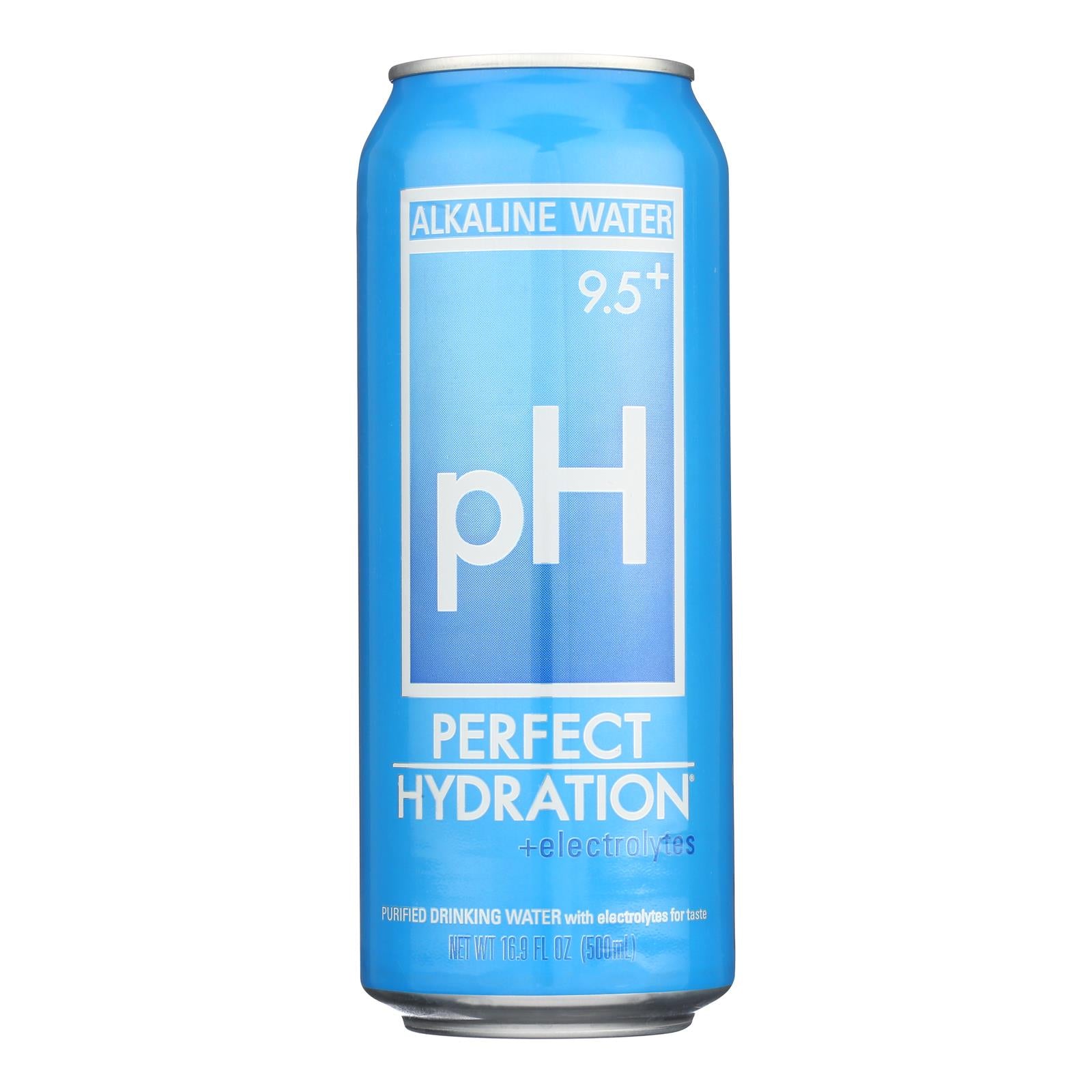 Perfect Hydration - Alkln Water Ph 9.5+electrol - Case of 24-16.9 FZ