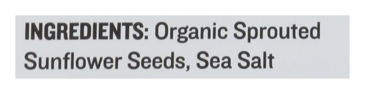 GO RAW SEEDS SUNFLWR SPRTD SSLT - Case of 6