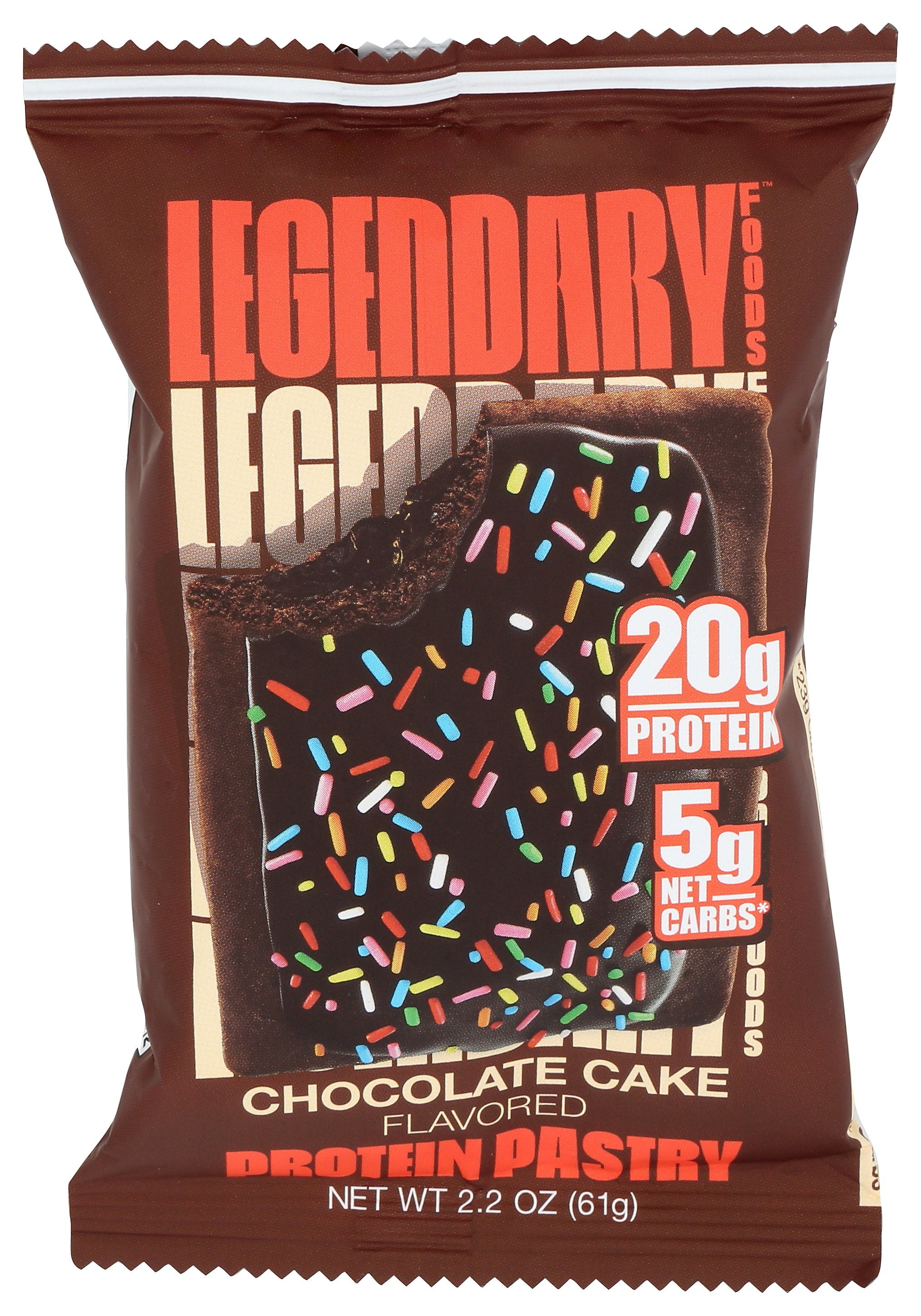 LEGENDARY FOODS PASTRY CHOCOLATE CAKE - Case of 10