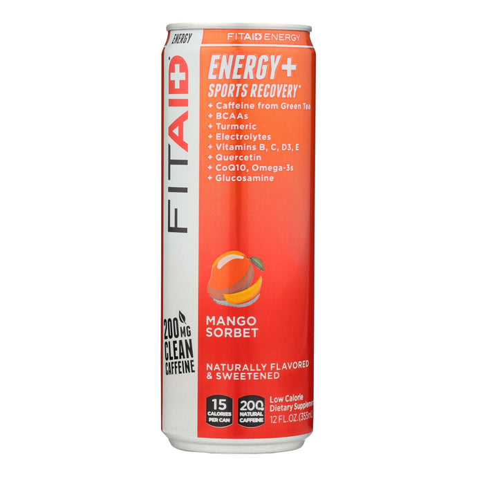 Lifeaid Beverage Company - Lifeaid Energy Mango Sorbet - Case Of 12-12 Fz