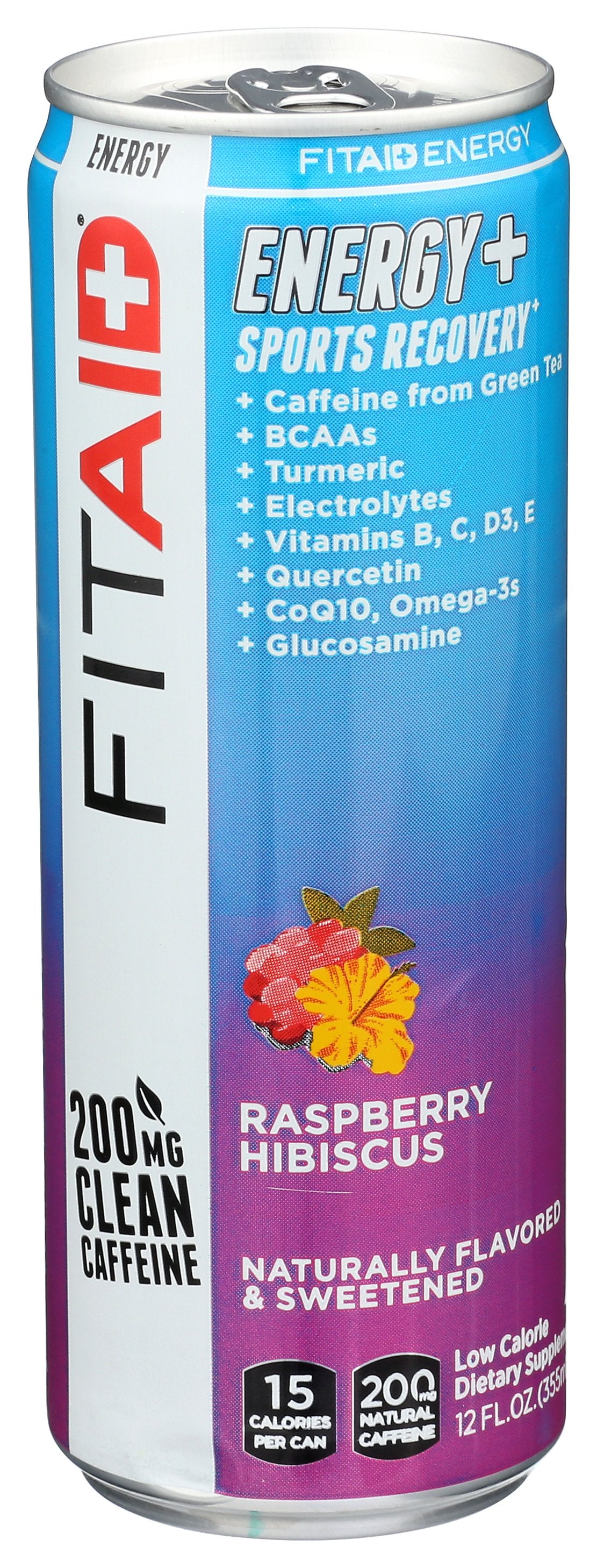 LIFEAID BEVERAGE FITAID ENRGY RASPBRY HIB - Case of 12