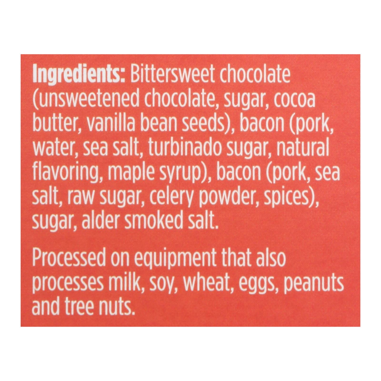Vosges Haut-Chocolat 62% Cacao Uncured Bacon - Mo's Dark - Case of 12 - 3 oz