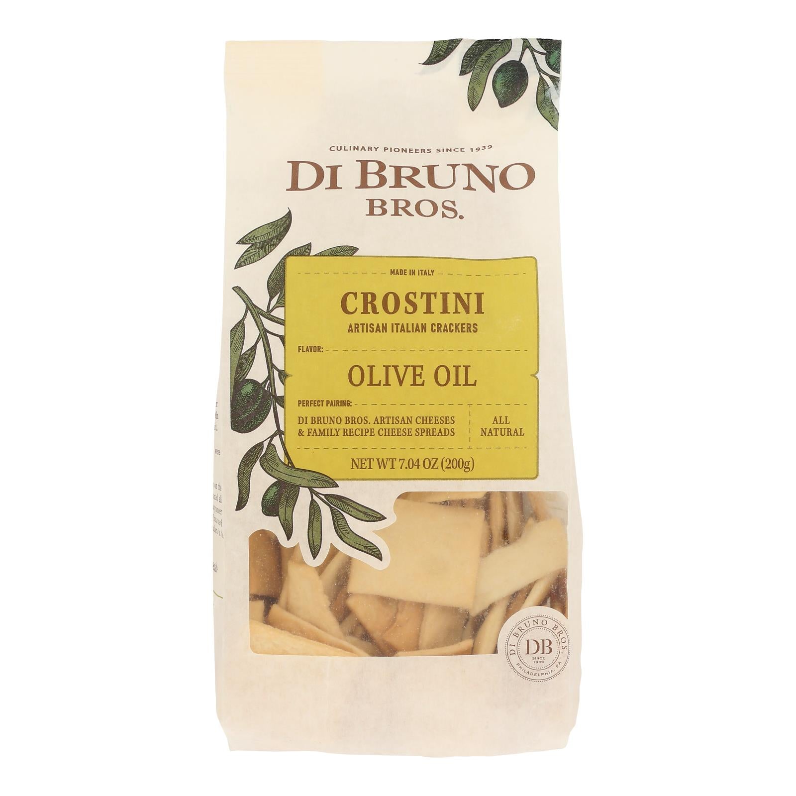 Di Bruno Bros - Crostini Olive Oil - Case of 12-7.04 OZ