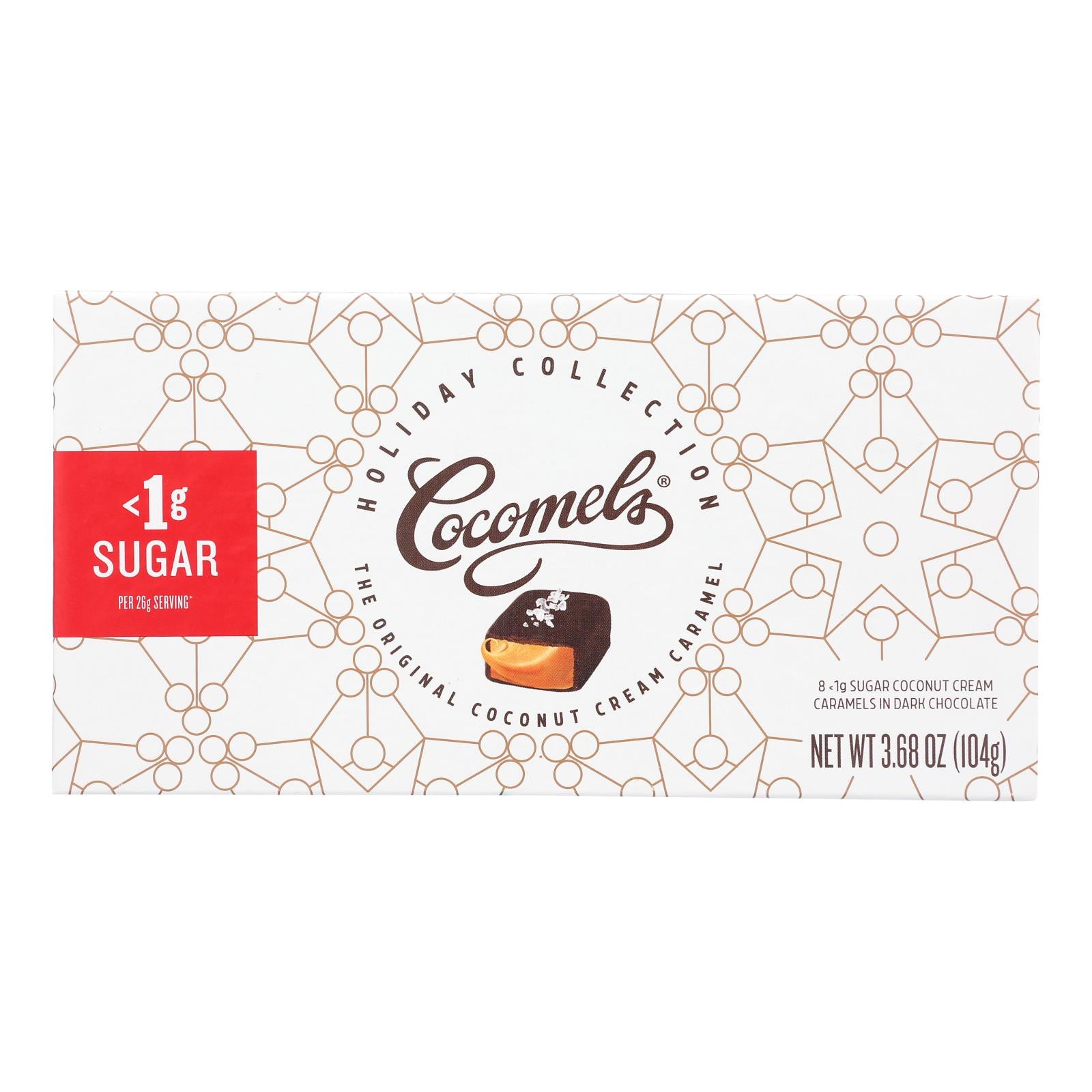 Cocomels - Caramel Cnutmlk Dkchoc Hc - Case of 12-3.68 OZ