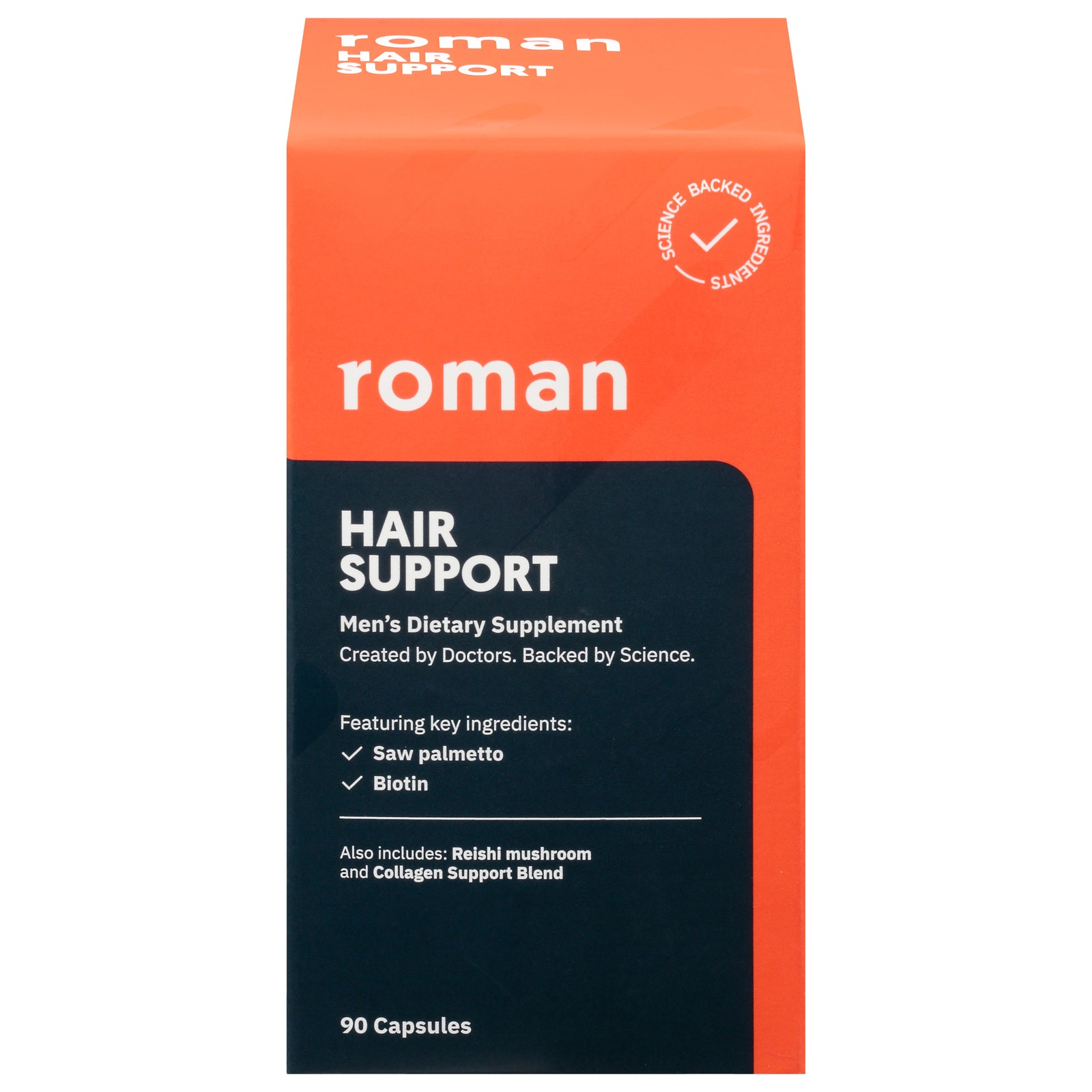 Roman - Supplement Hair Support - 1 Each-90 CT