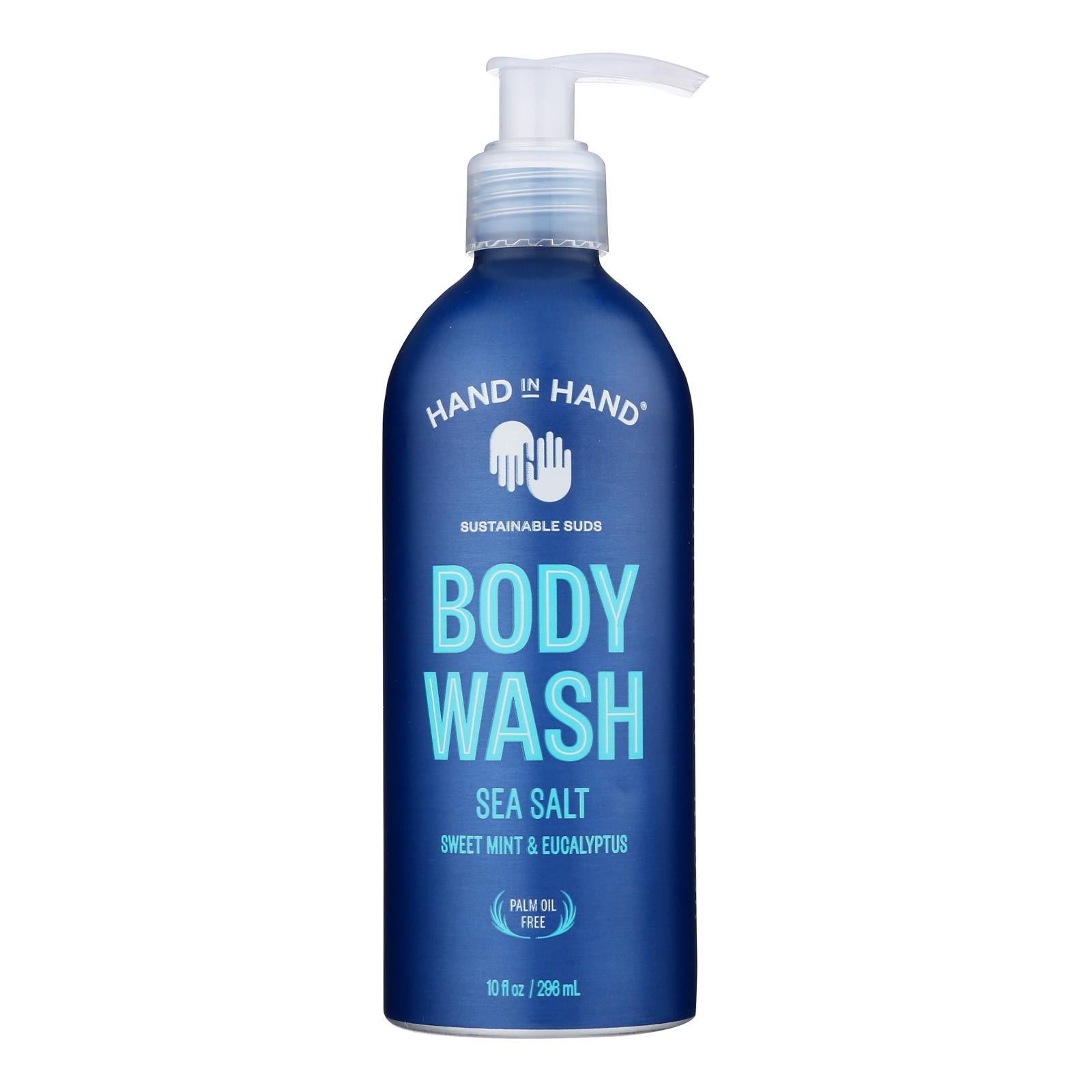 Hand In Hand - Body Wash Sea Salt - Case of 3-10 FZ