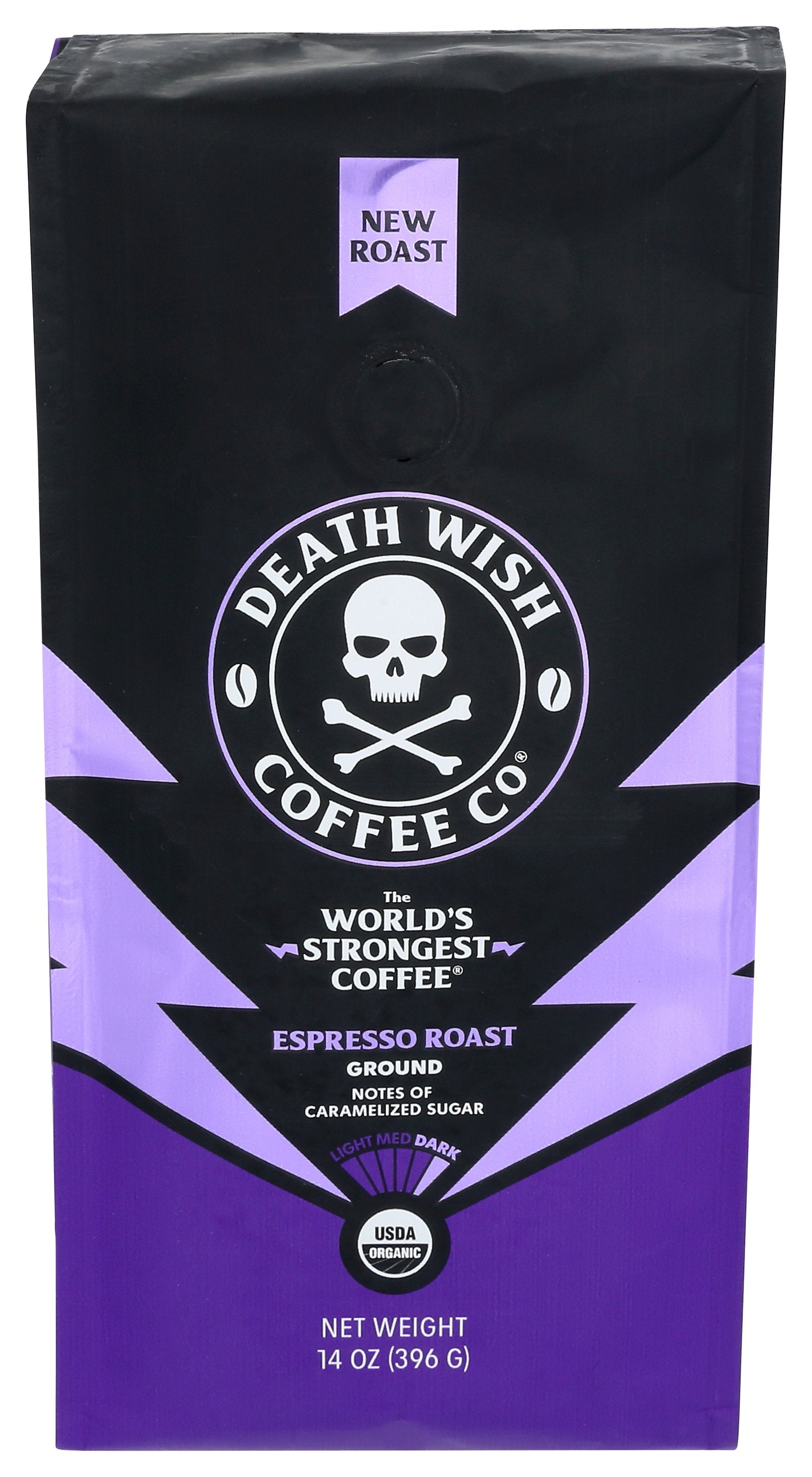 DEATH WISH COFFEE COFEE GRND ESPRS ROS ORG - Case of 6