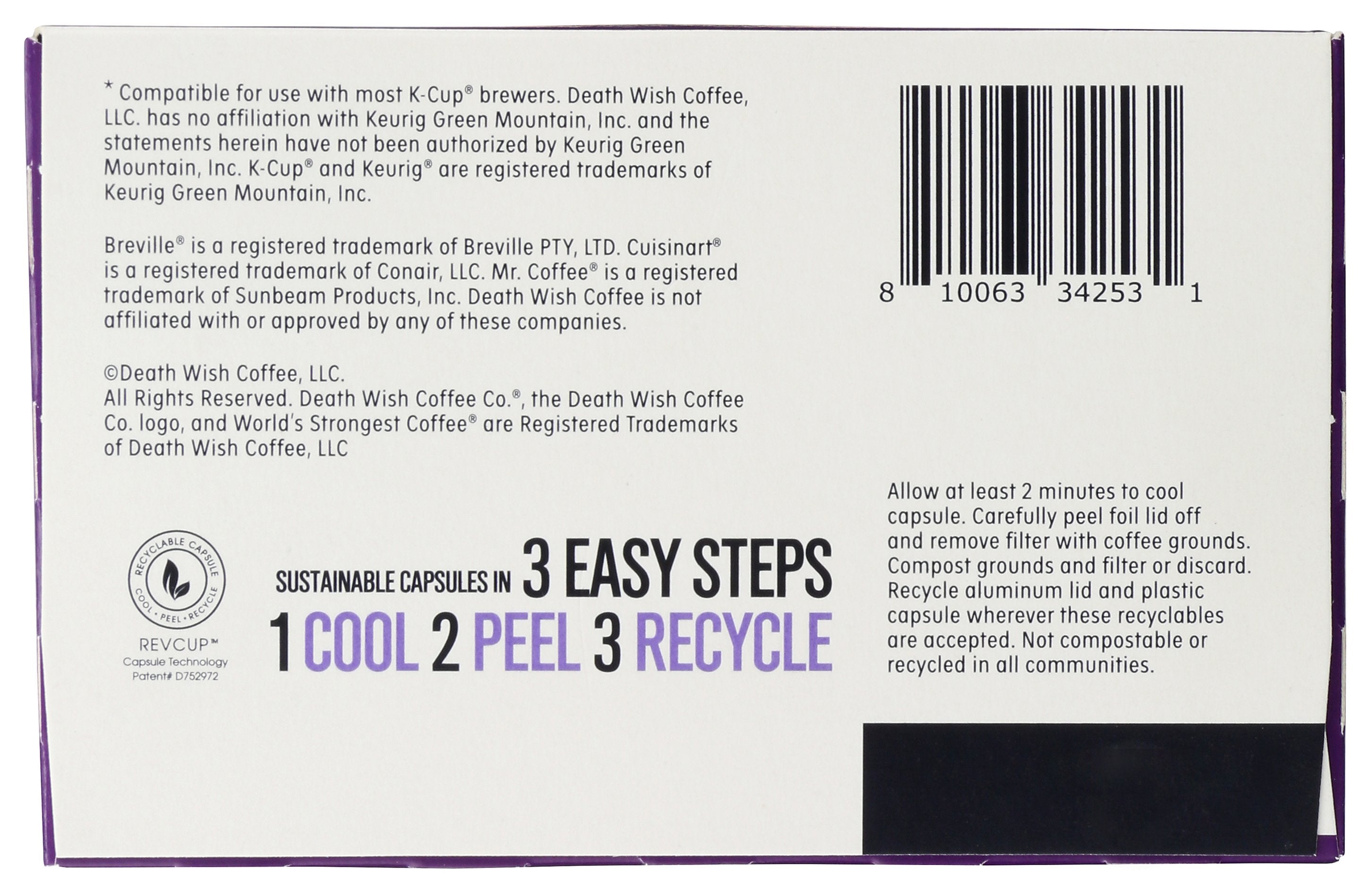 DEATH WISH COFFEE COFFE SS ESPRSS ROST ORG - Case of 6
