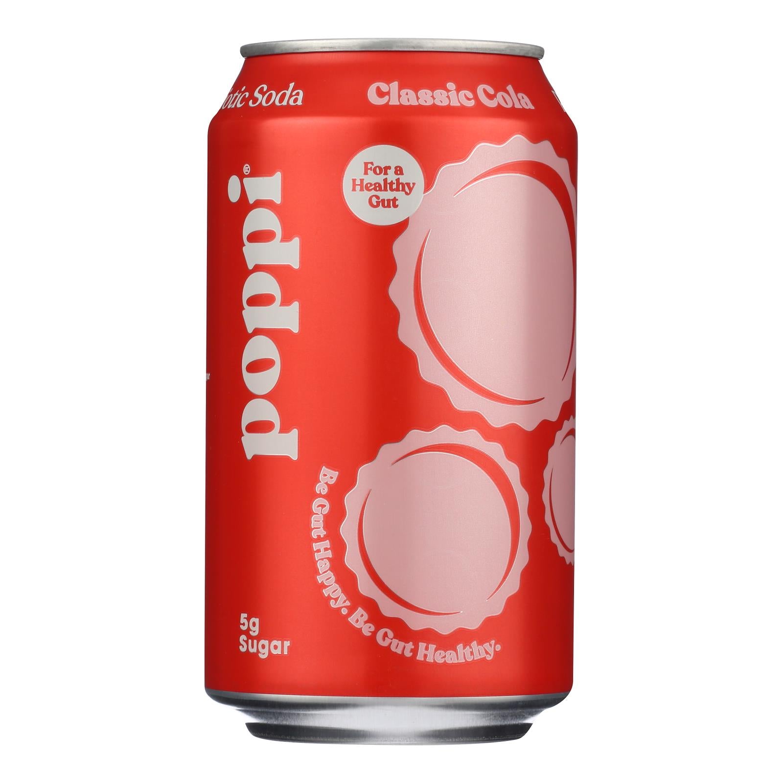 Poppi - Prebio Soda Classic Cola - Case of 12-12 OZ