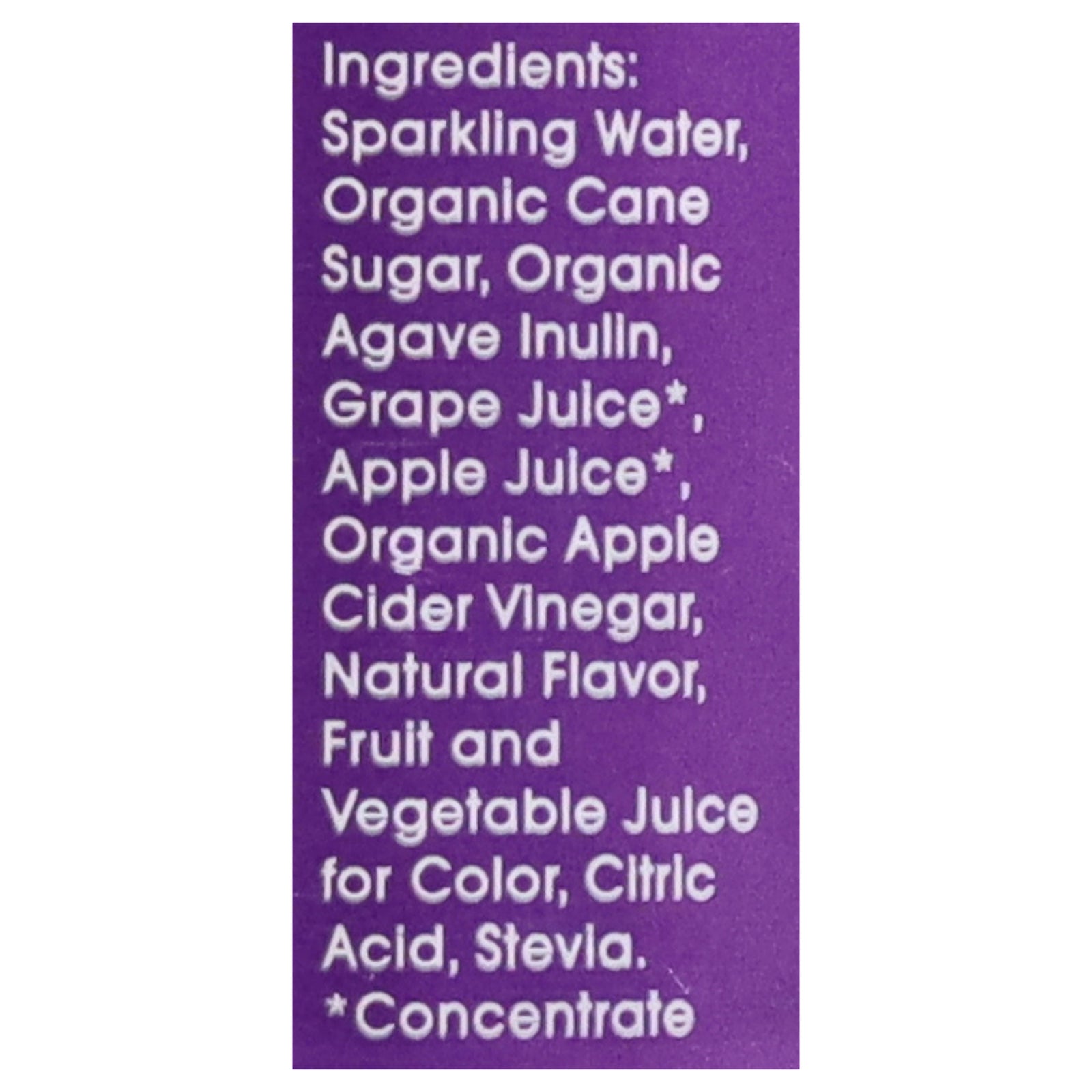 Poppi - Soda Grape Prebiotic - CS of 12-12 FZ