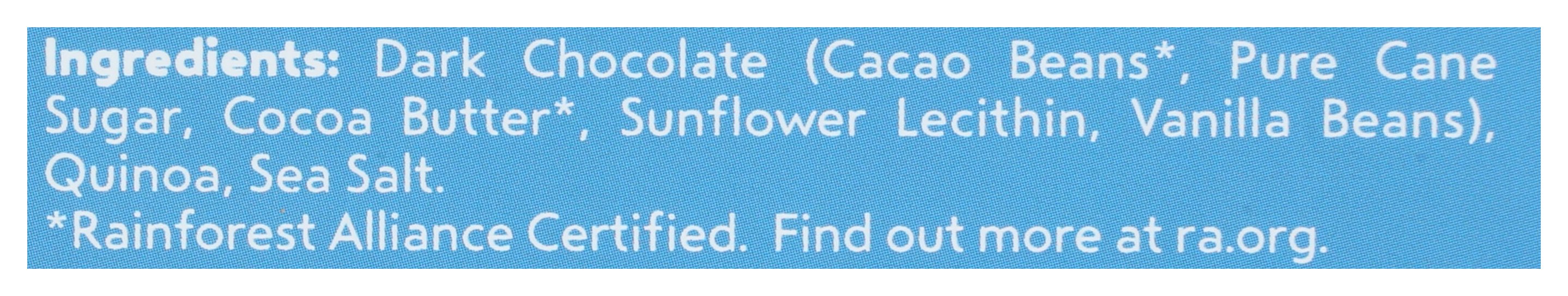 UNDERCOVER QUINOA BITES QUINOA DRK CHOC SS - Case of 12