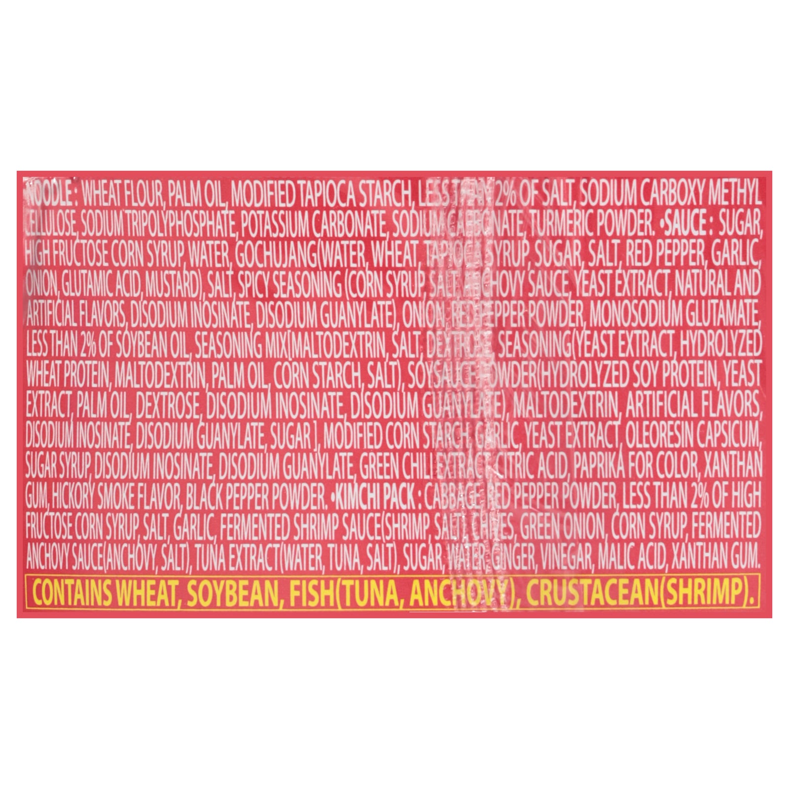 Jongga - Ramen Spcy Kmchi Stir Fry - CS of 6-5 OZ