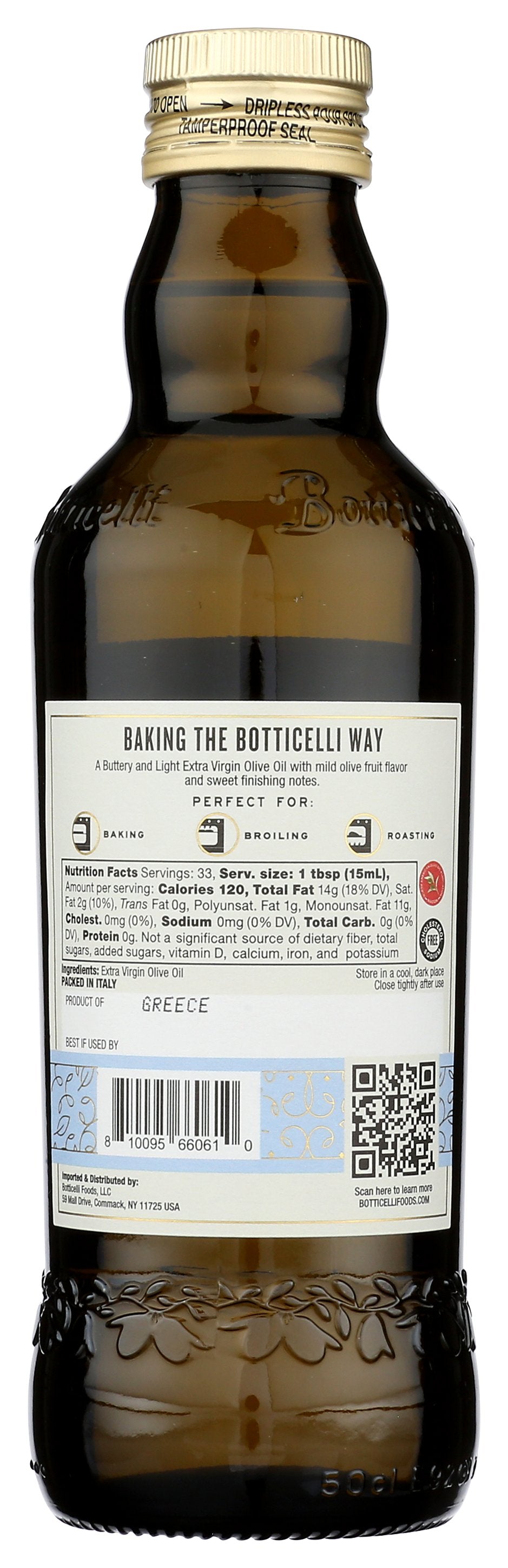 BOTTICELLI FOODS LLC OIL BAKING EVOO - Case of 6