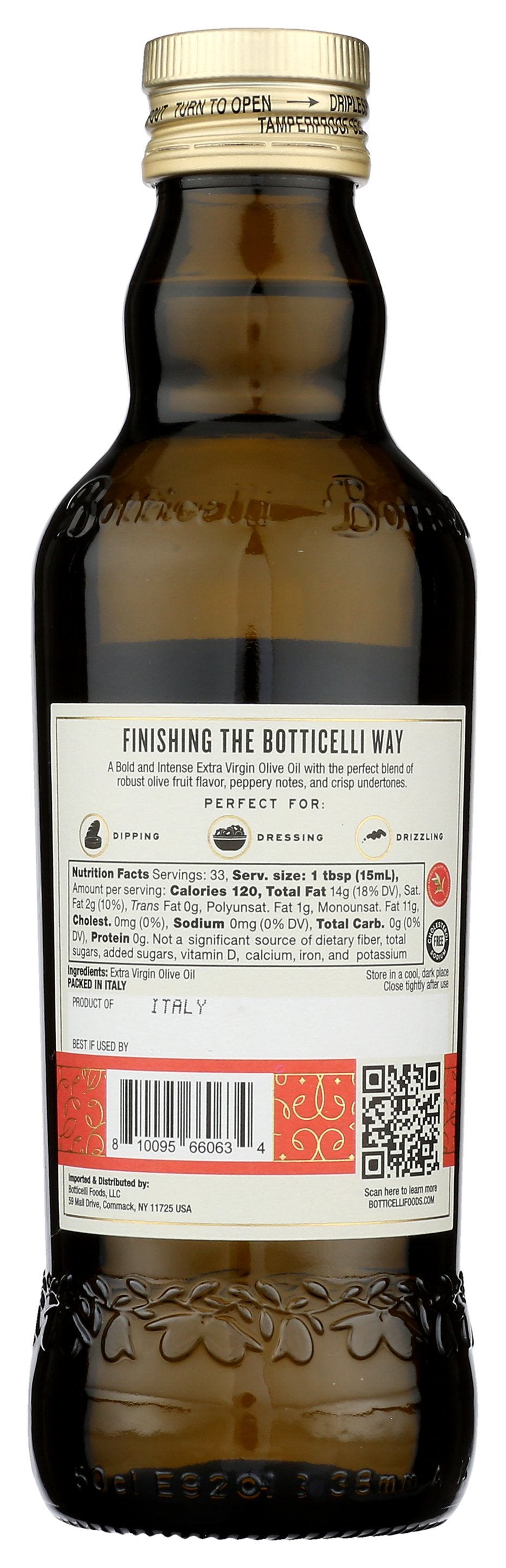 BOTTICELLI FOODS LLC OIL FINISHING EVOO - Case of 6