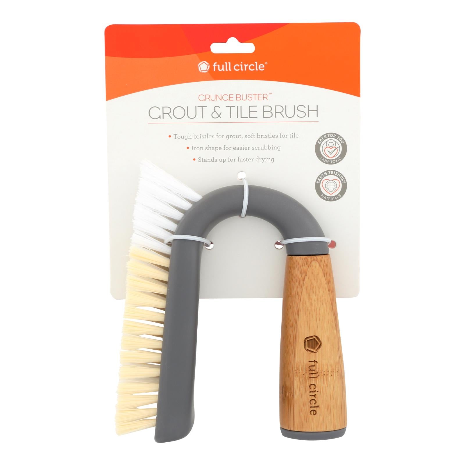 Full Circle Home - Brush Grout & Tile Grey - Case Of 6 - Count