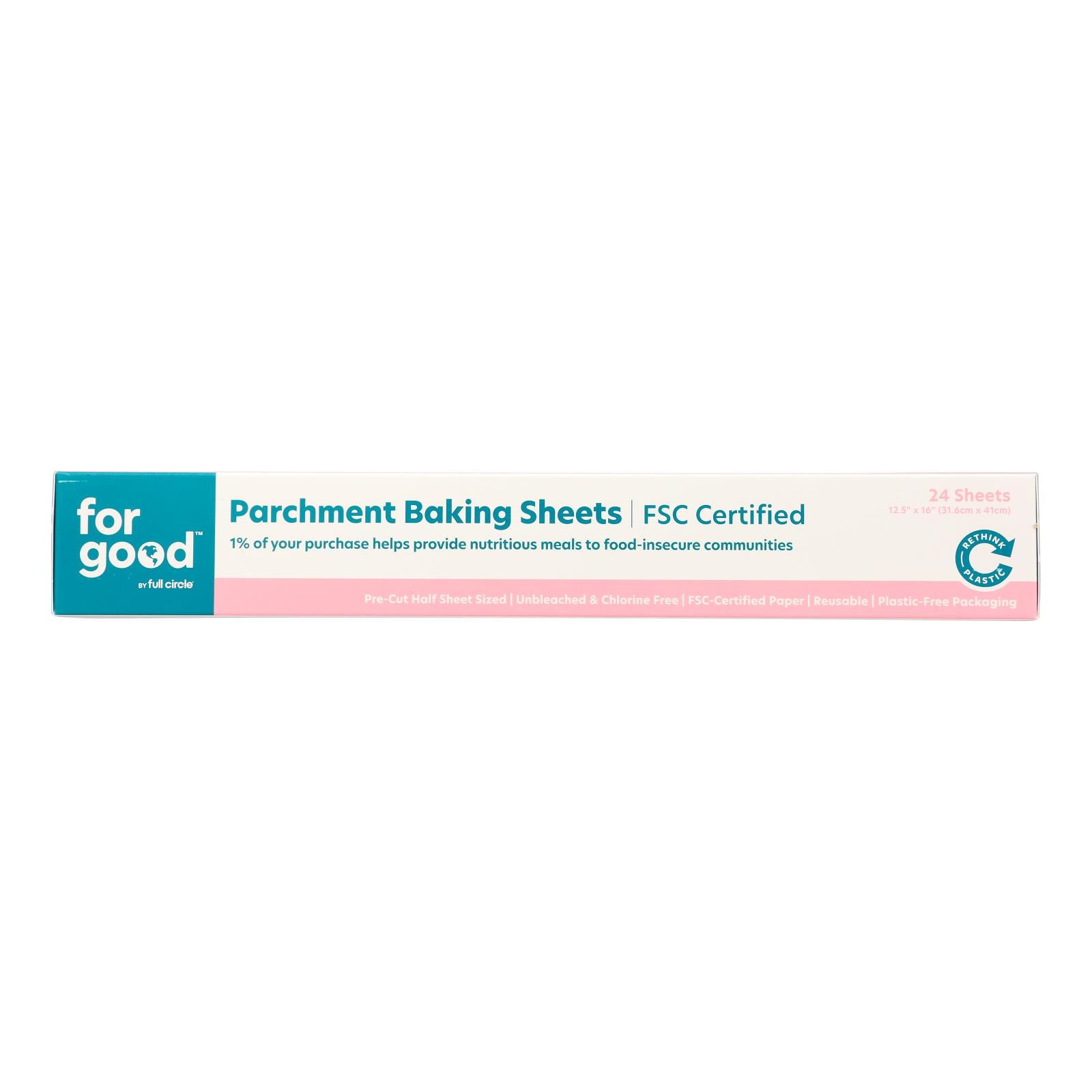 For Good - Parchment Bkng Shts 24ct - Case of 6-24 CT