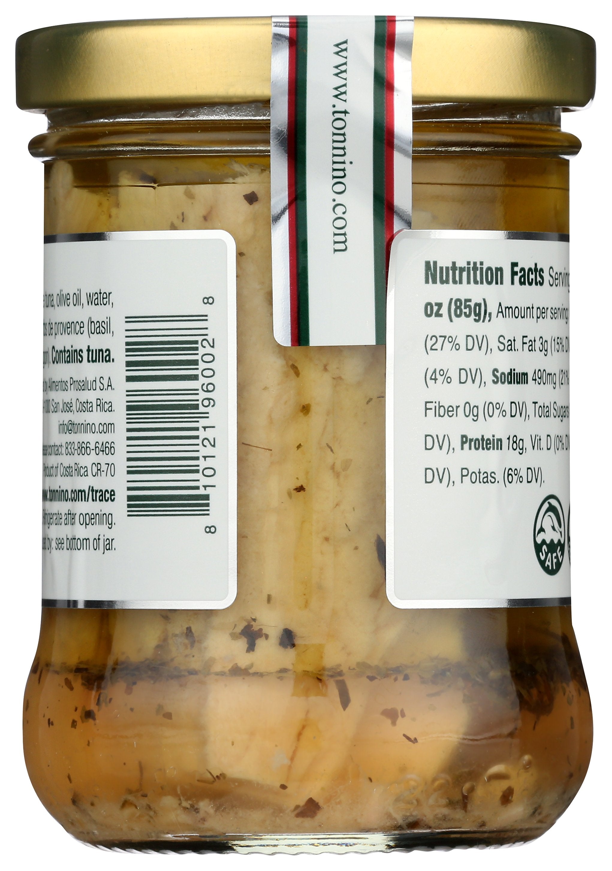 TONNINO TUNA ALB FLT HERBS PRVNC - Case of 6