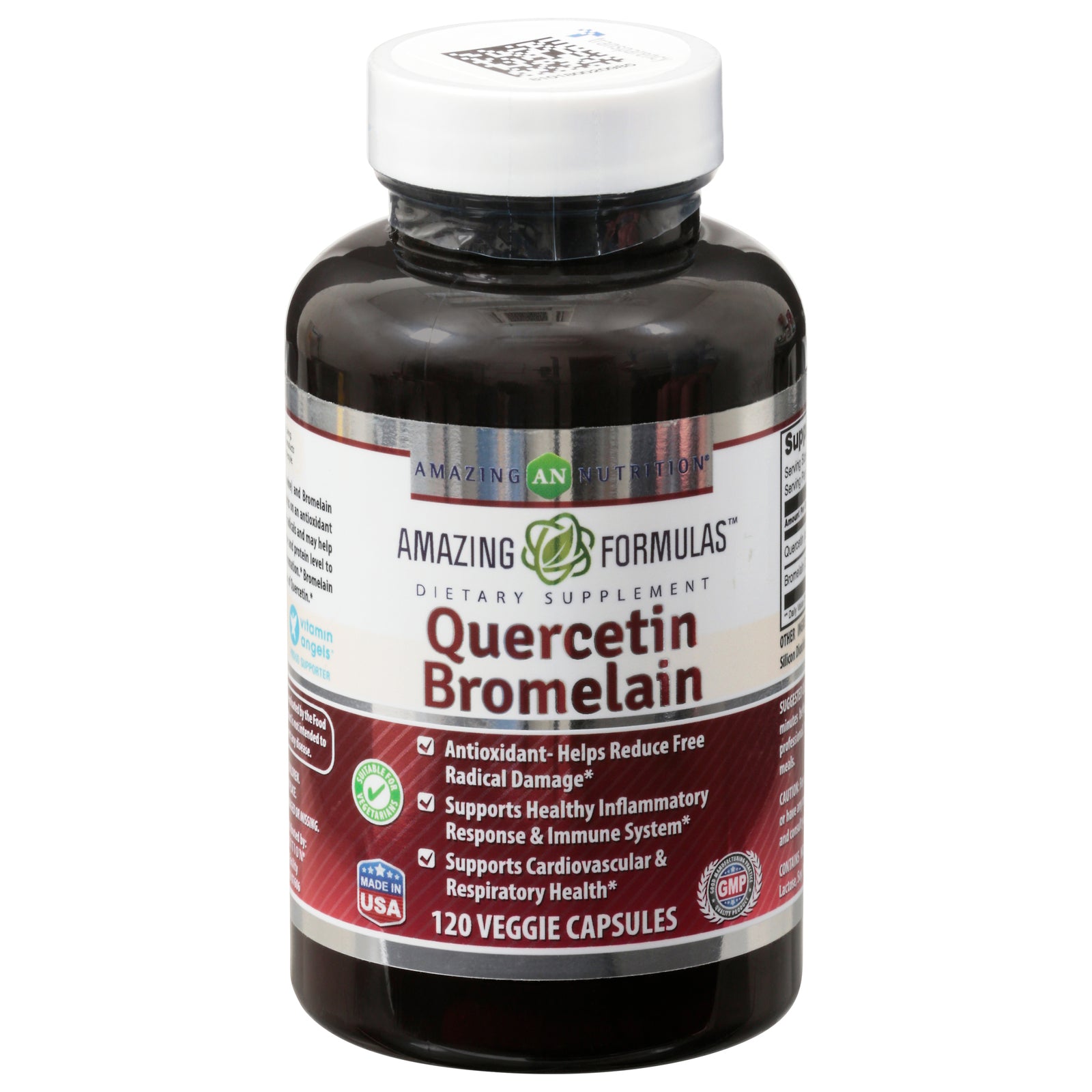 Amazing Formulas - Quercetin Bromlain 500 Mg - 1 Each 1-120 Ct