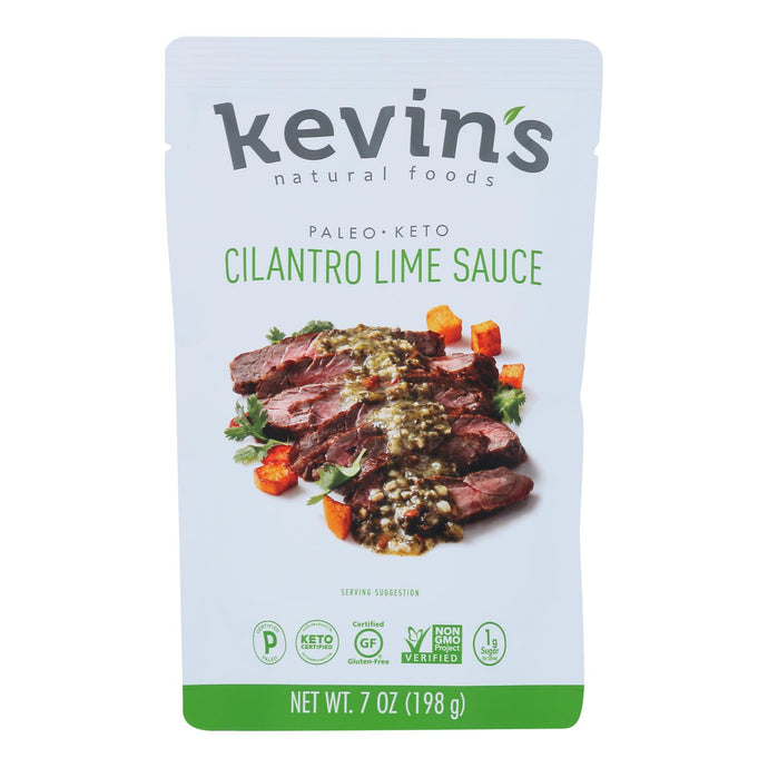 Kevin's Natural Foods - Sauce Cilantro Lime - Case Of 12-7 Oz