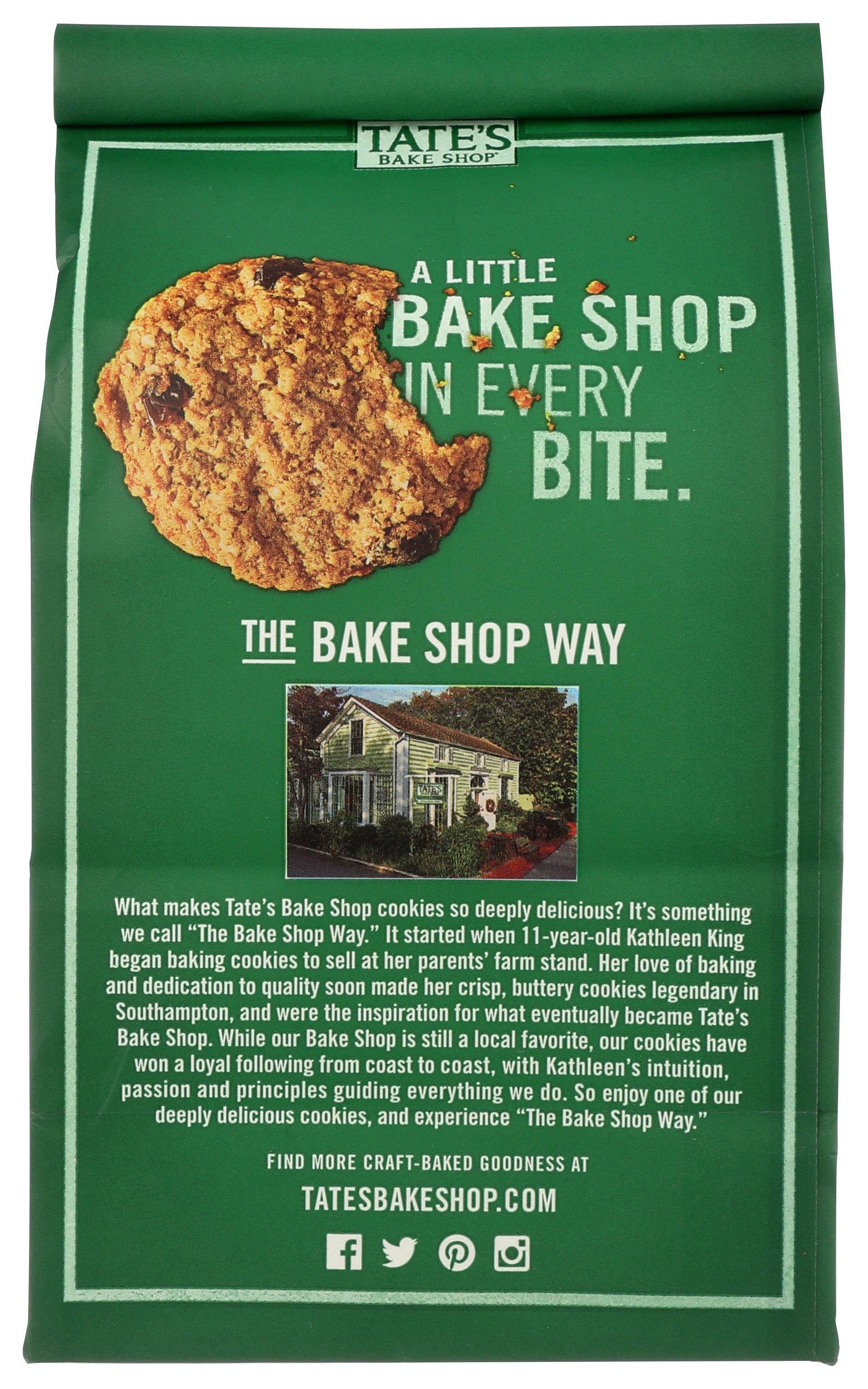 TATES COOKIES OATMEAL RAISIN - Case of 6