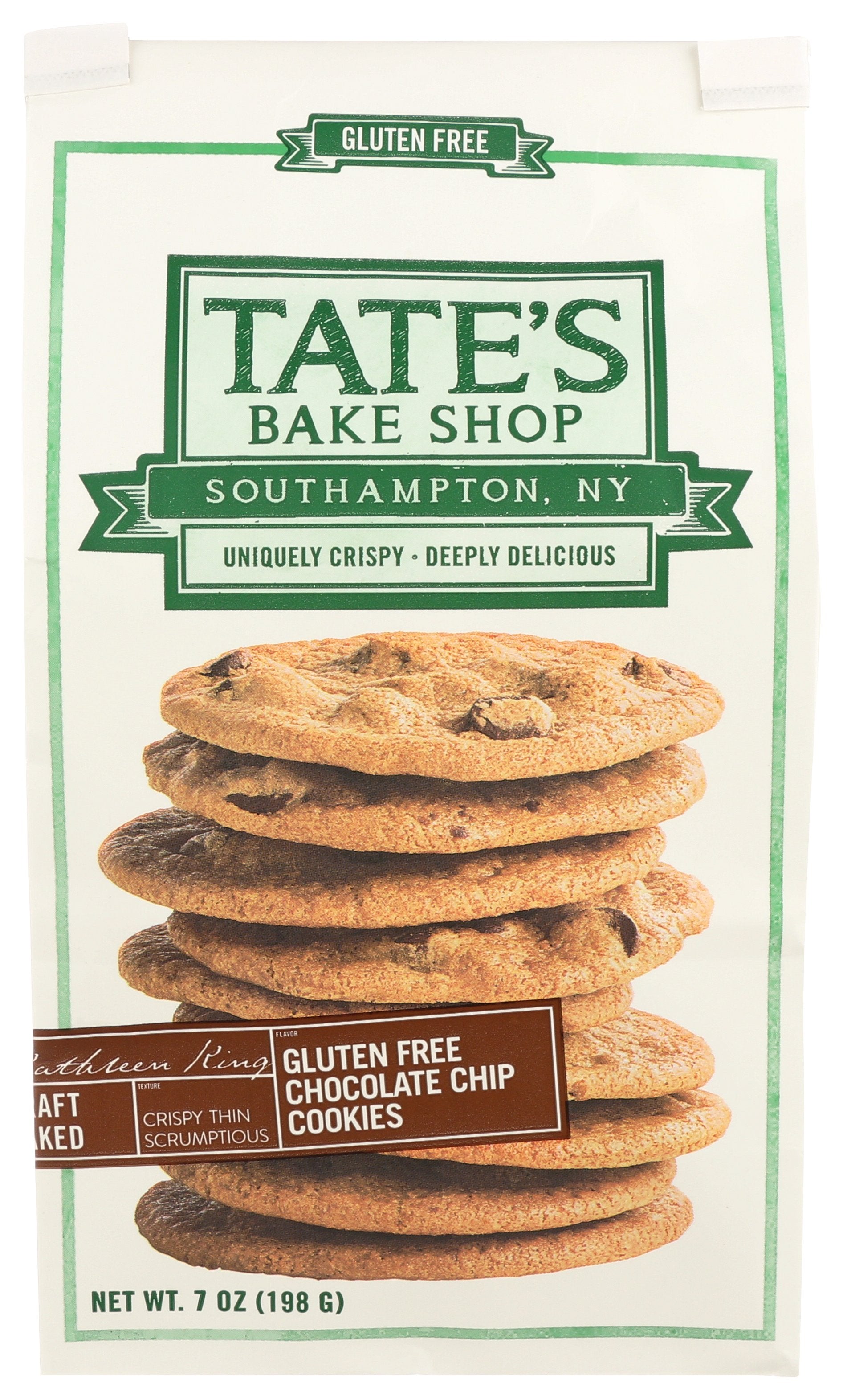 TATES COOKIE CHOC CHIP GLU FREE - Case of 6