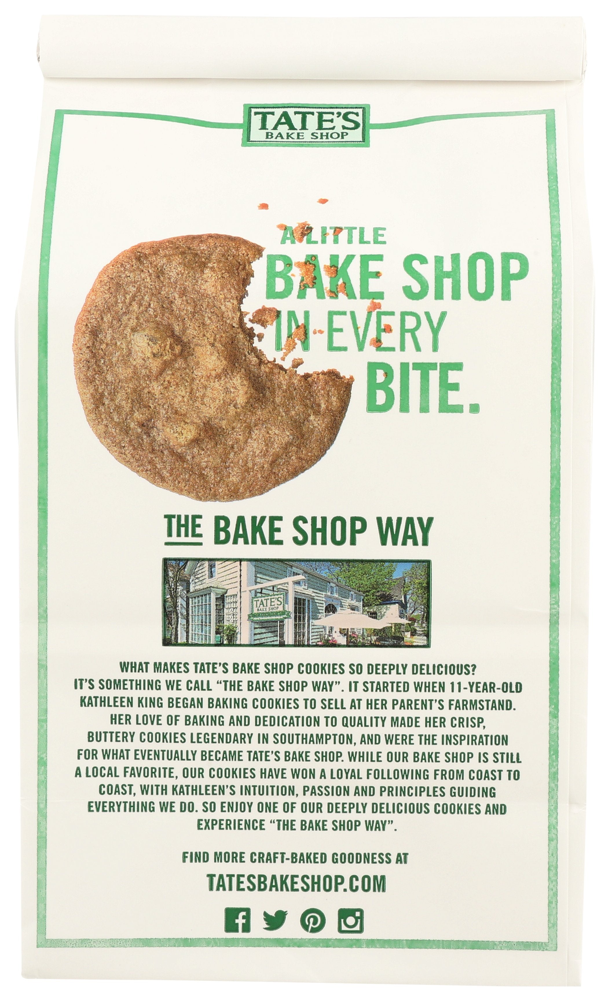 TATES COOKIE GINGER ZINGER - Case of 6